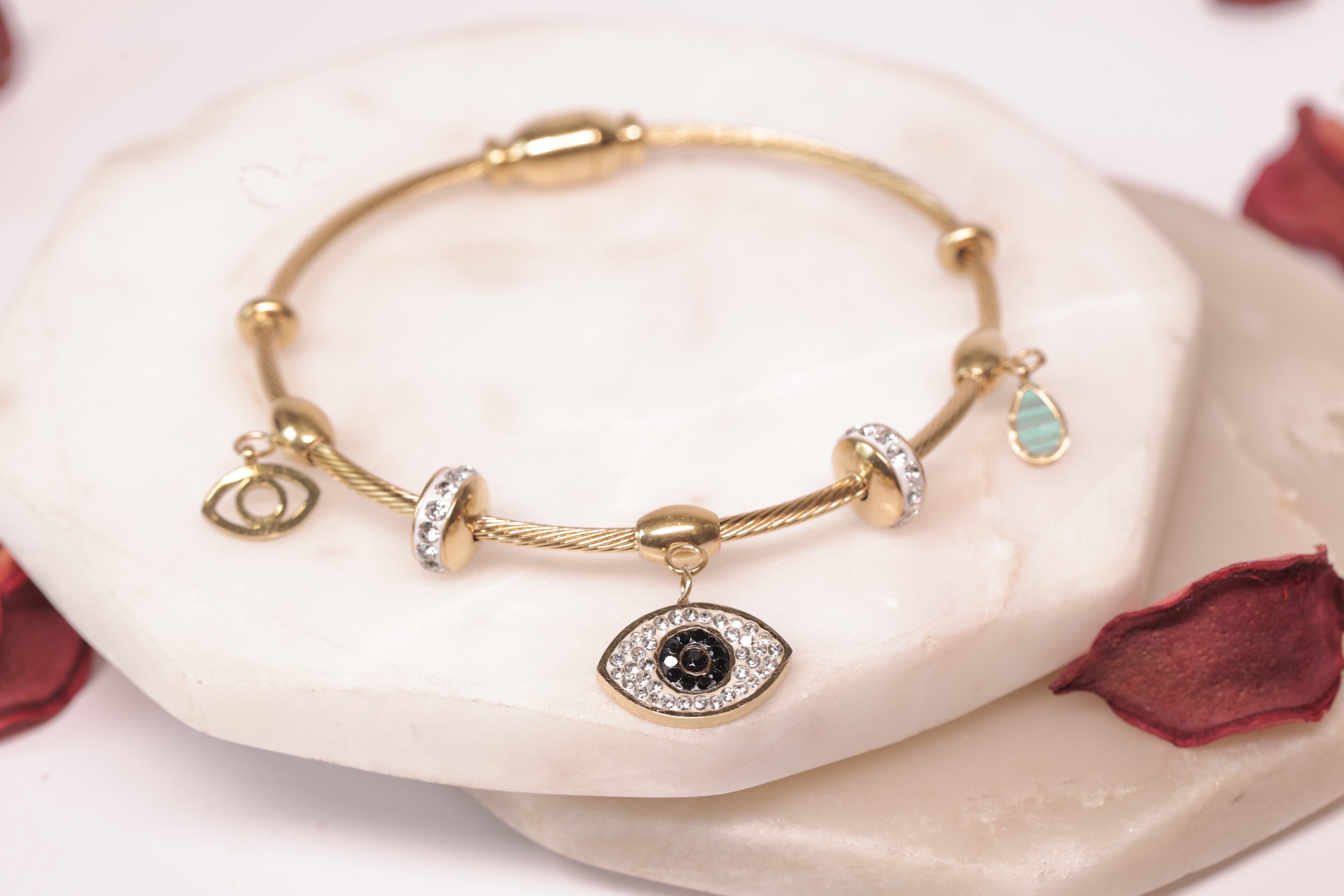 Evil Eye Charm Band