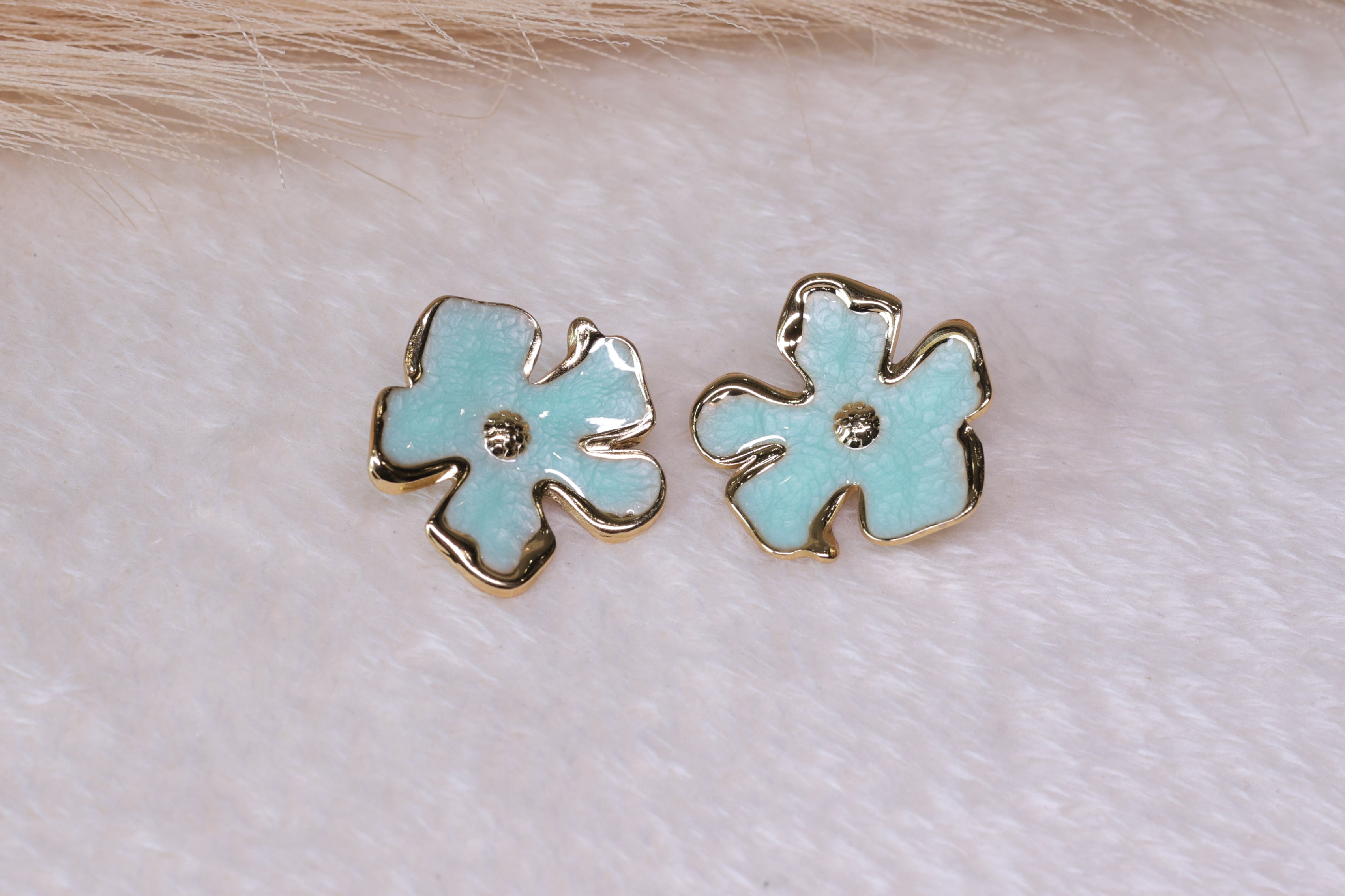 Aqua Bloom Studs