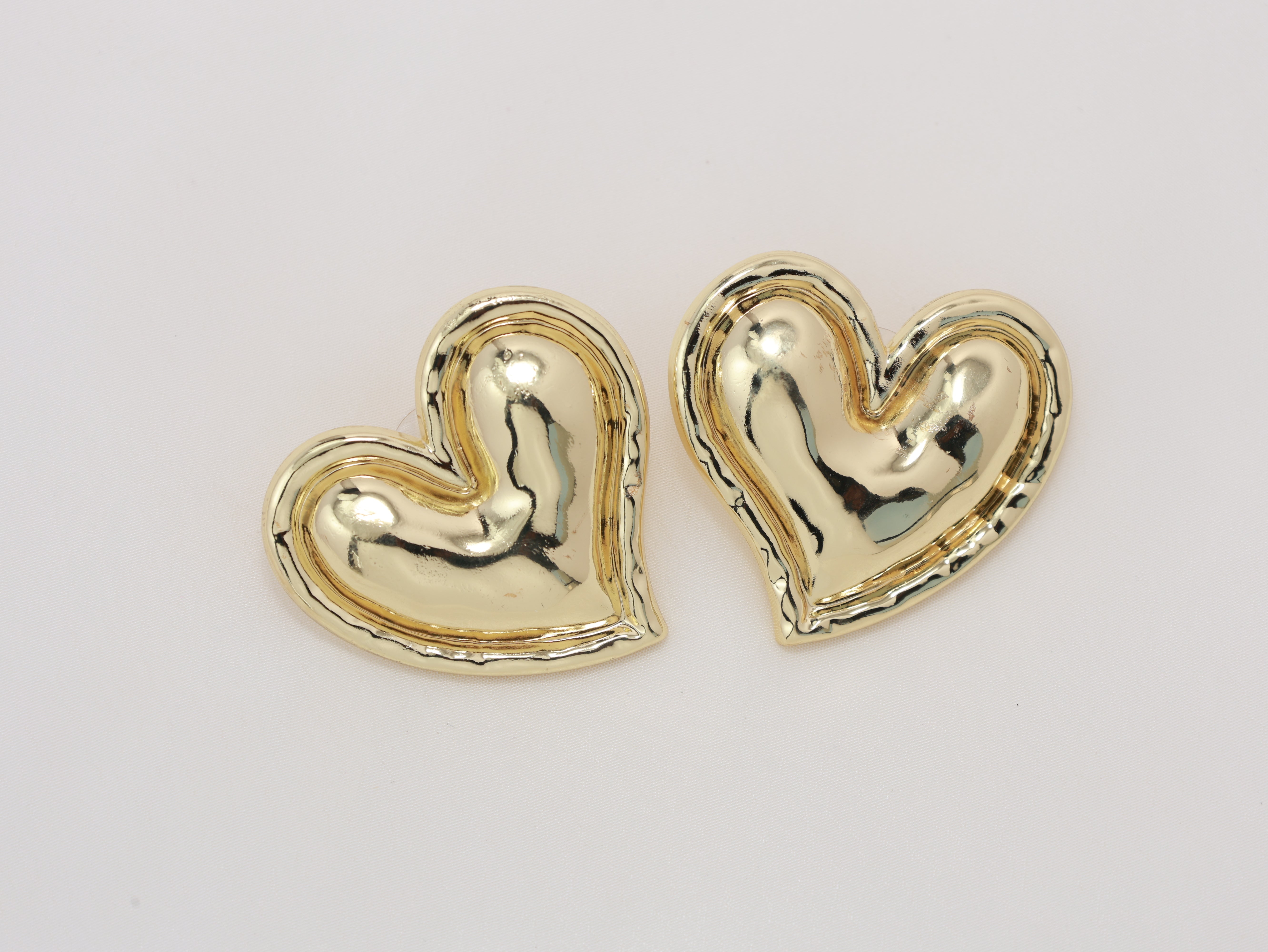 Heart of Gold Studs