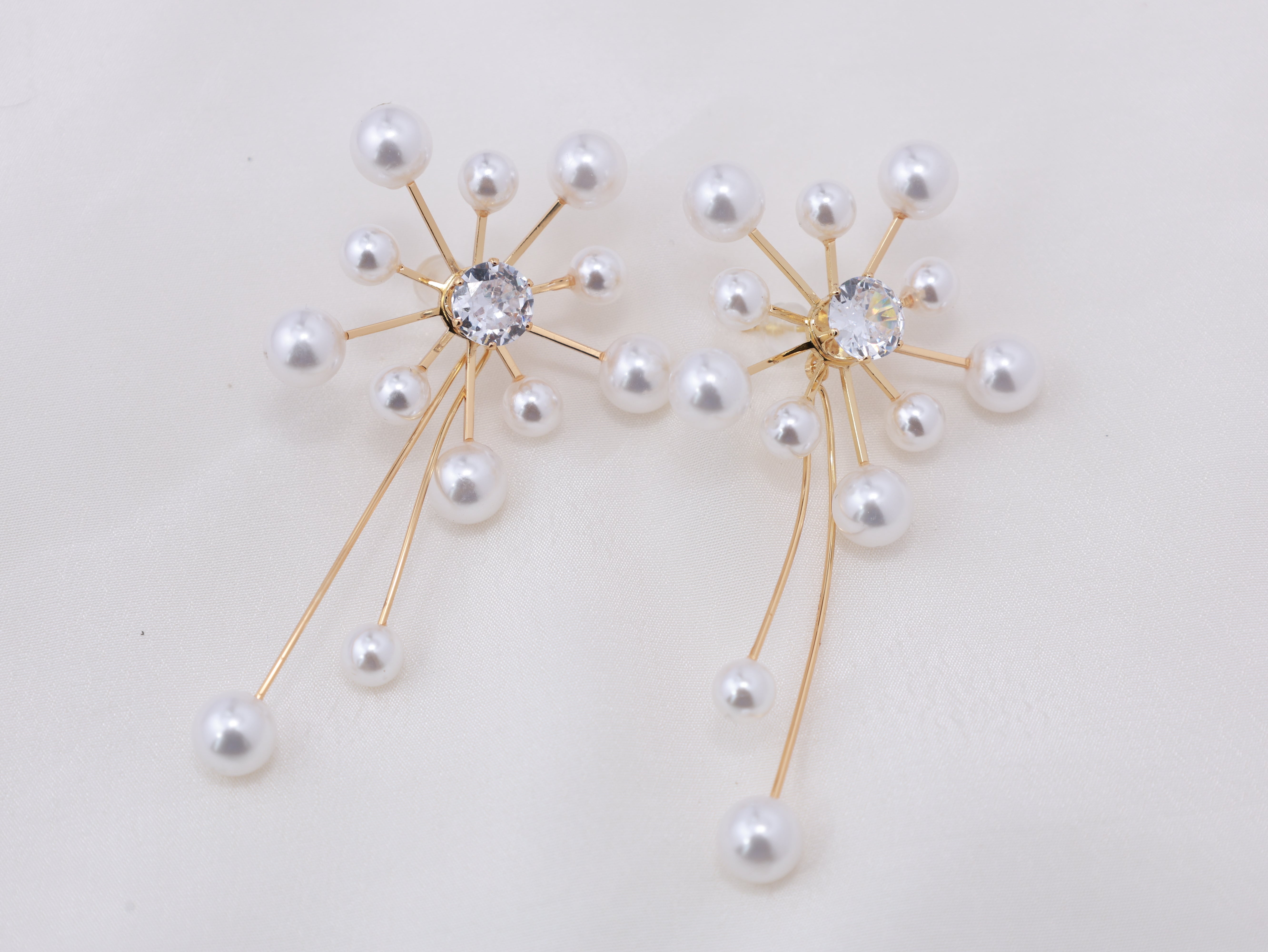 Pearl Burst Earrings