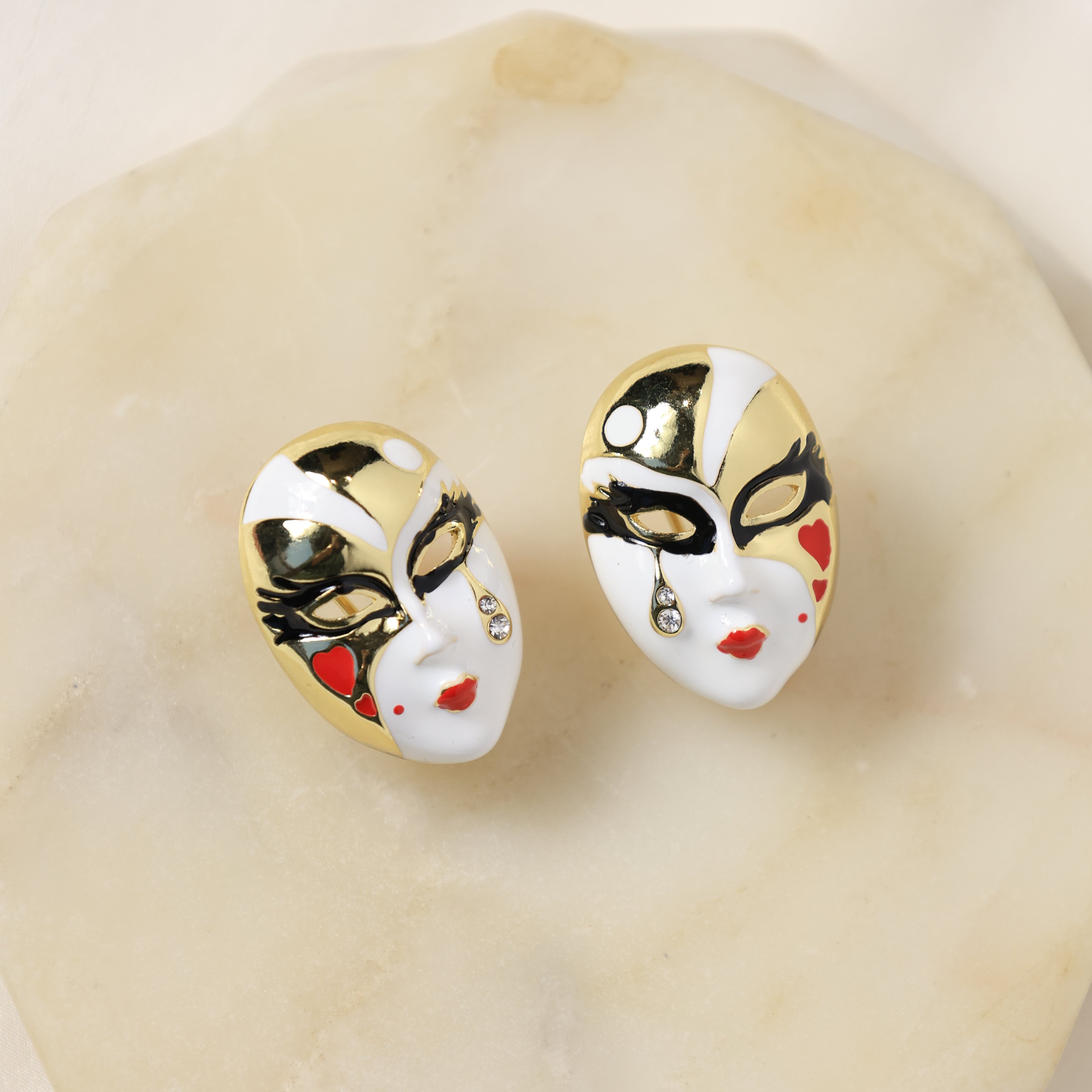 Venetian Charm Studs