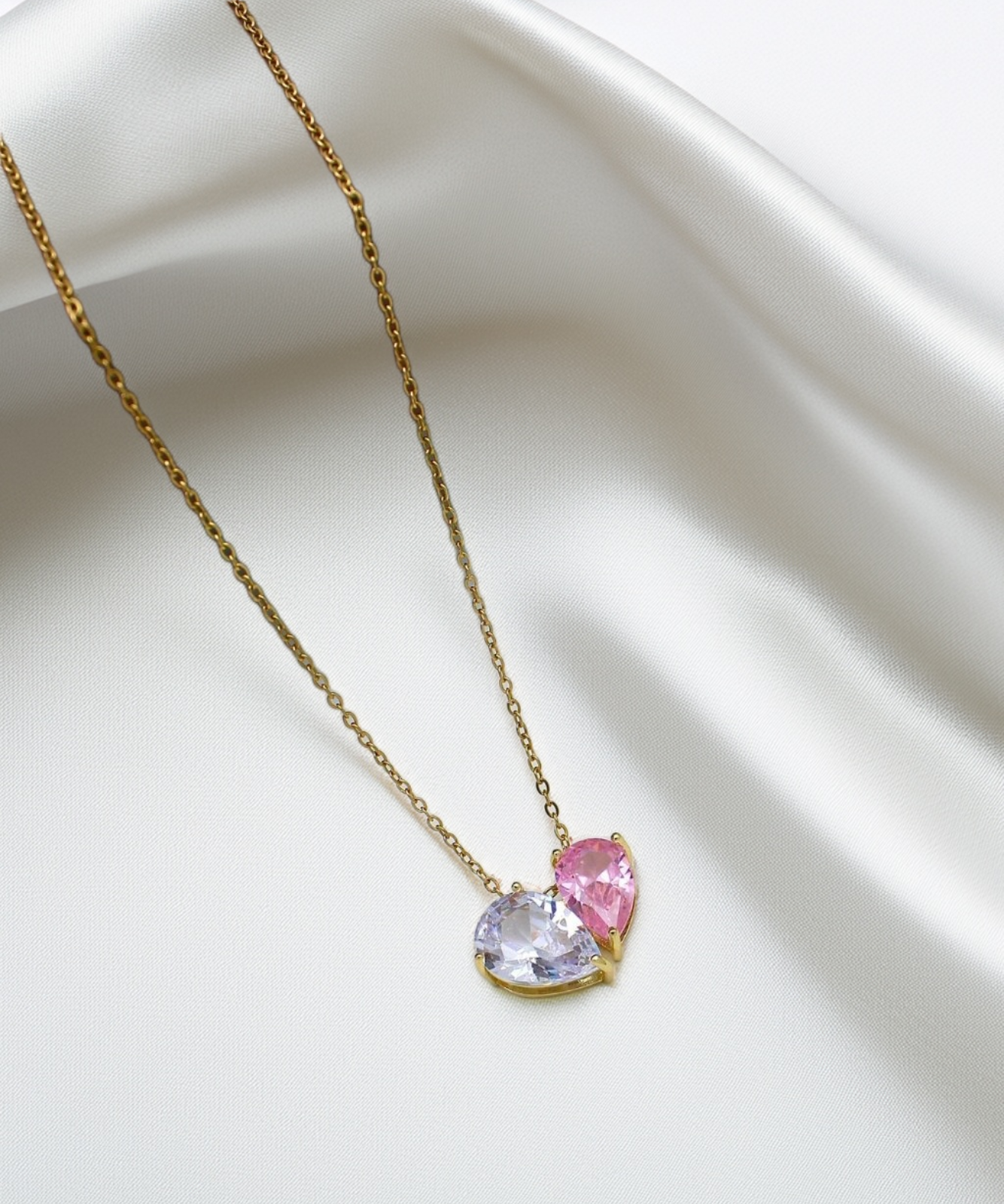 Twin Hearts Pendant