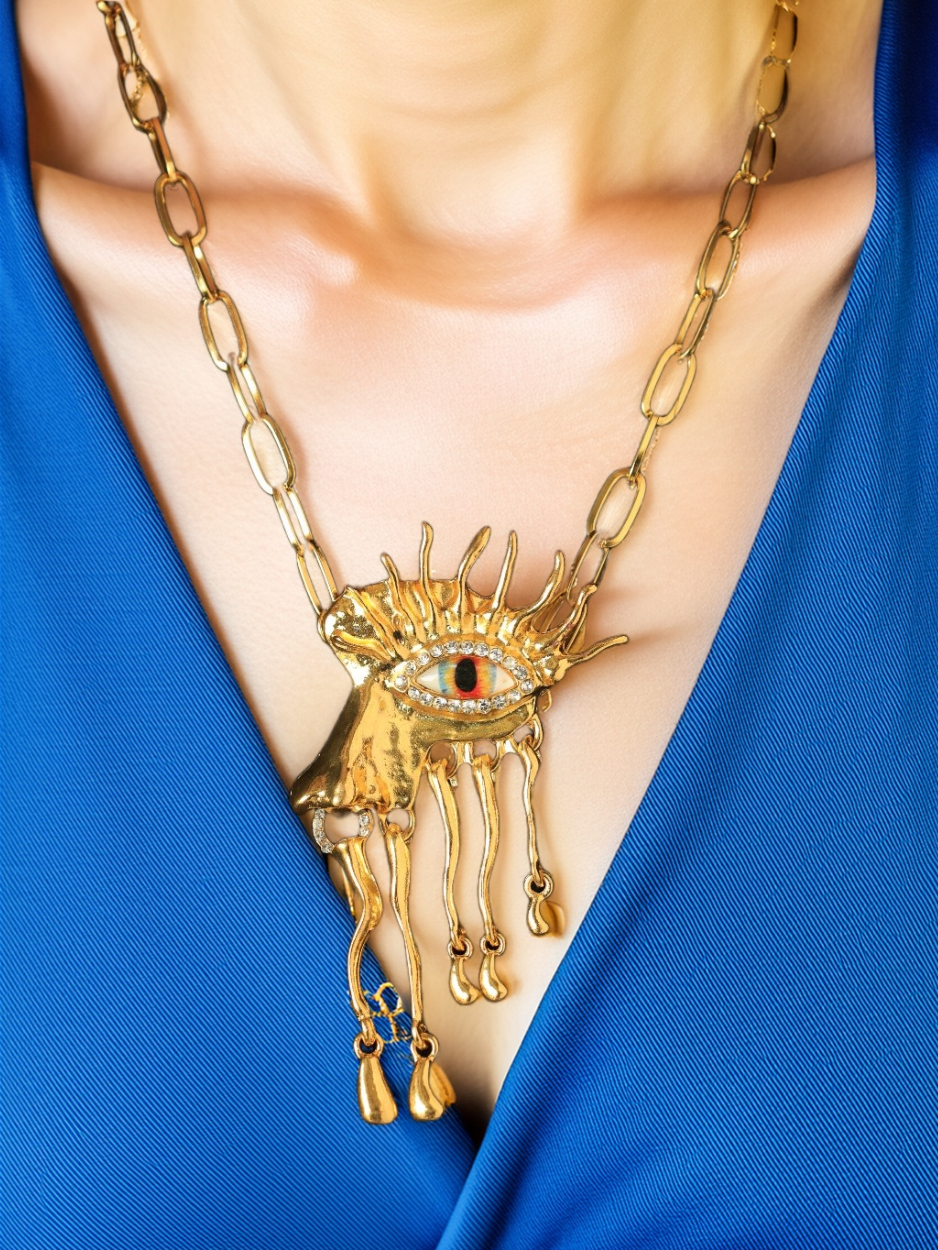 Golden Gaze Necklace