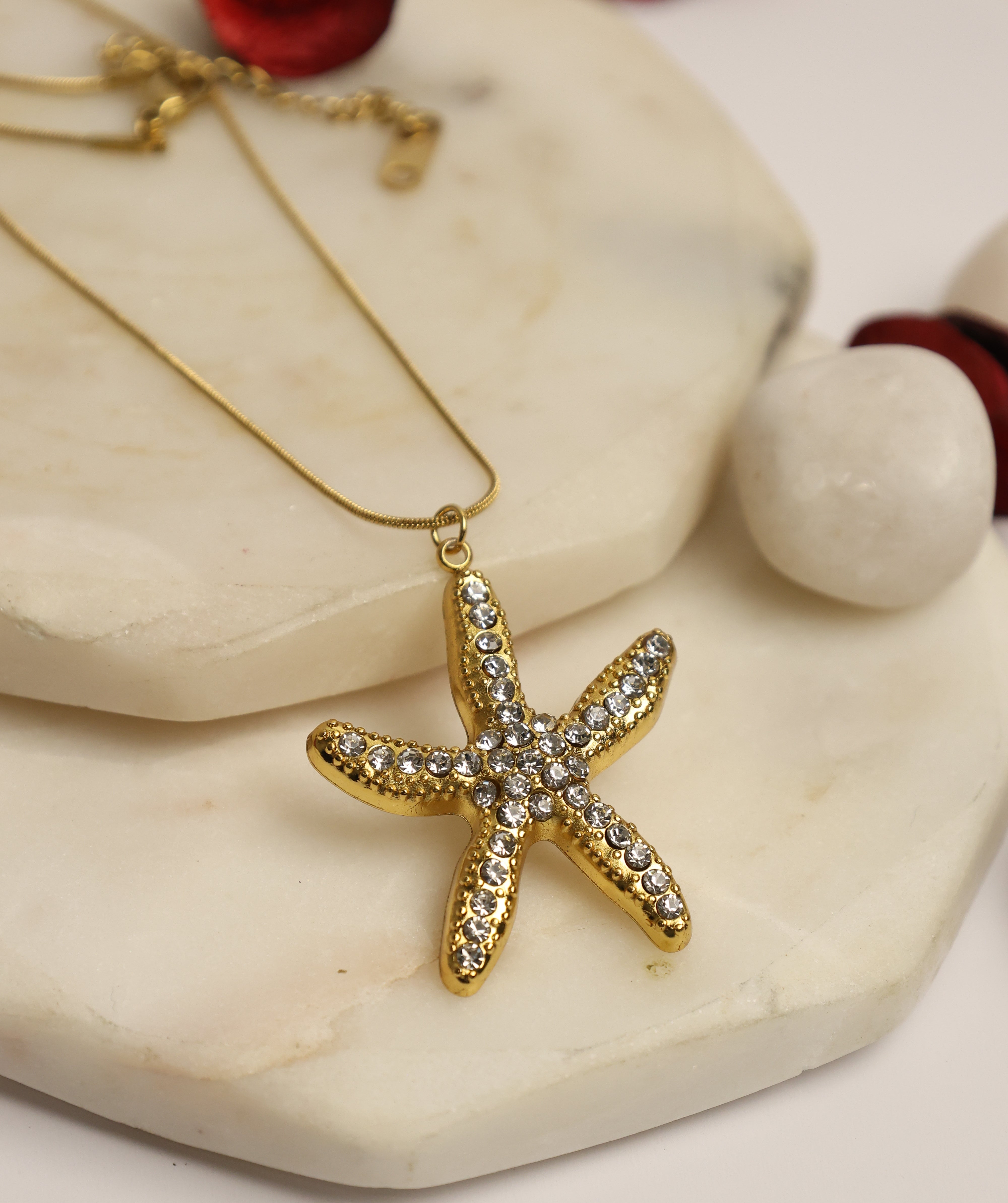 Stellar Starfish Necklace
