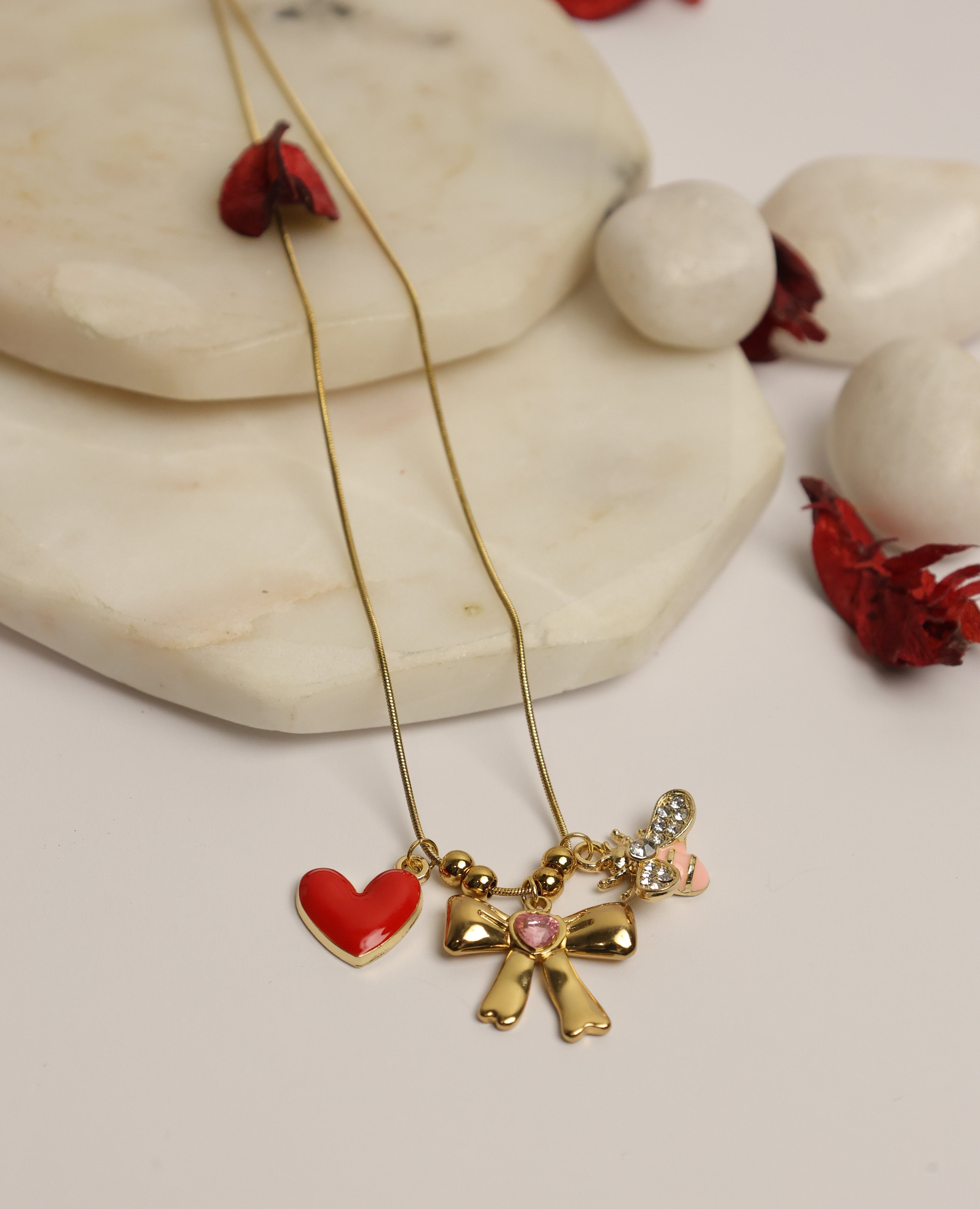 Bee My Heart Necklace