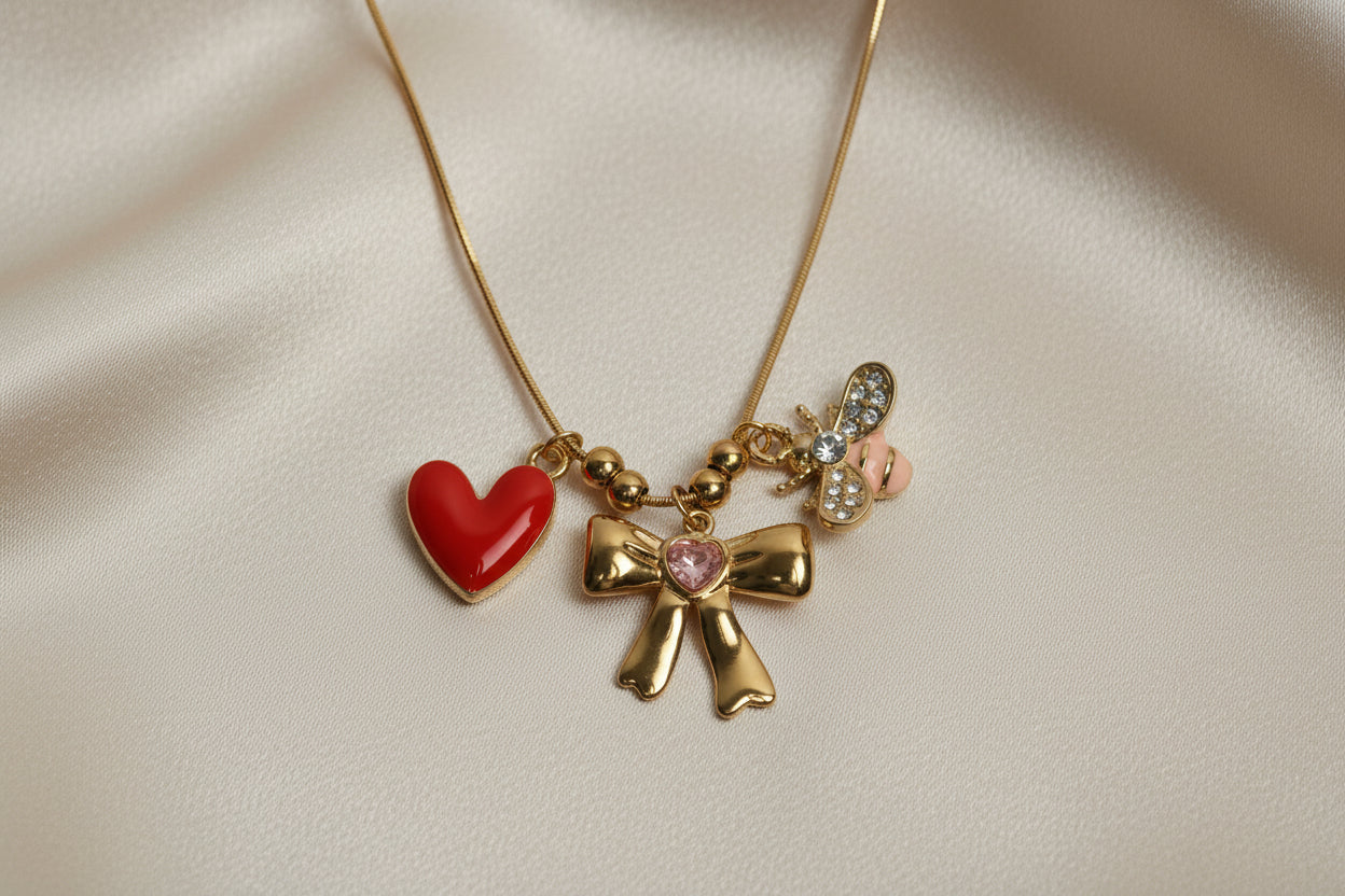 Bee My Heart Necklace