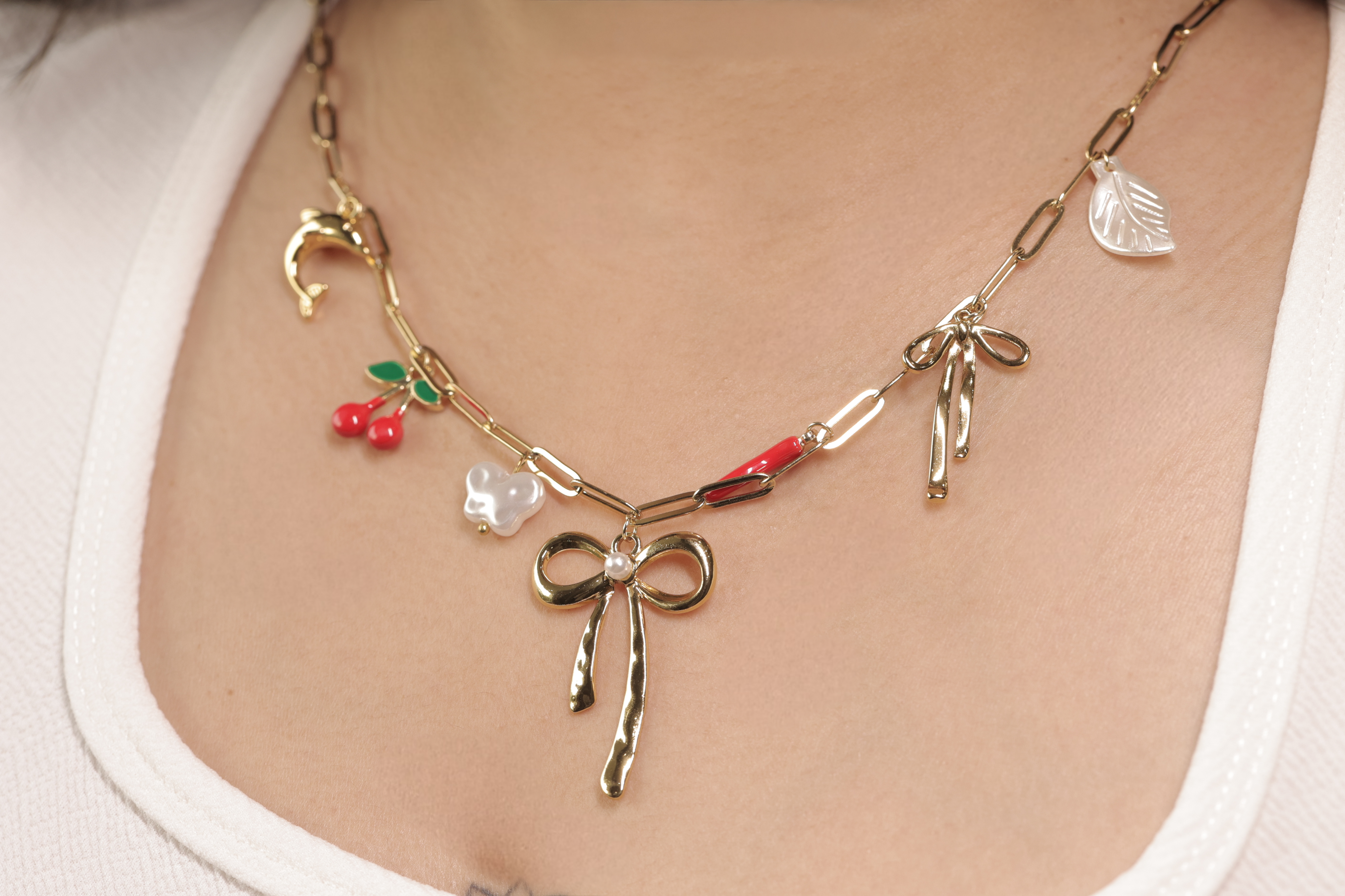 Cheeky Charms Necklace