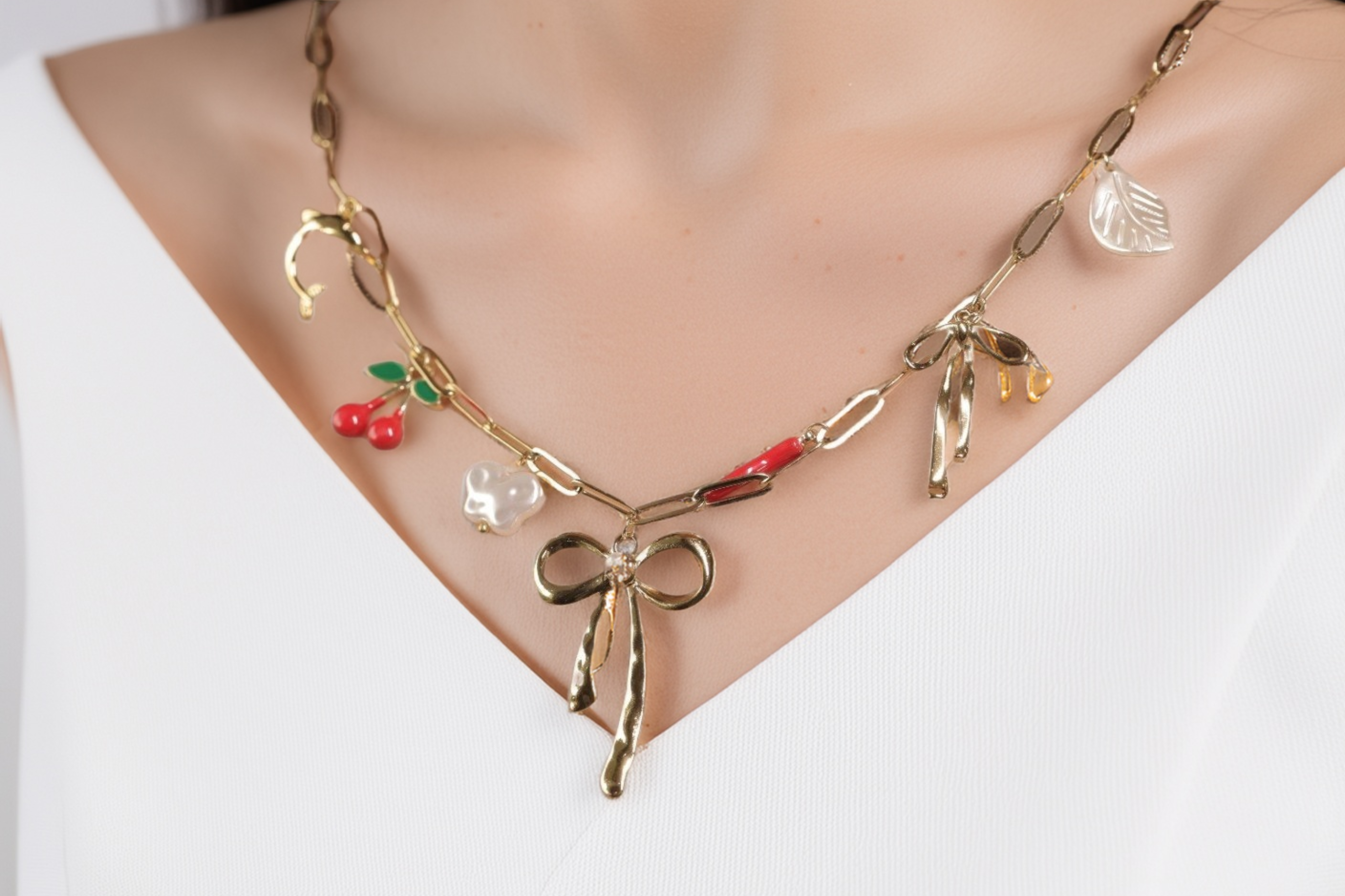 Cheeky Charms Necklace