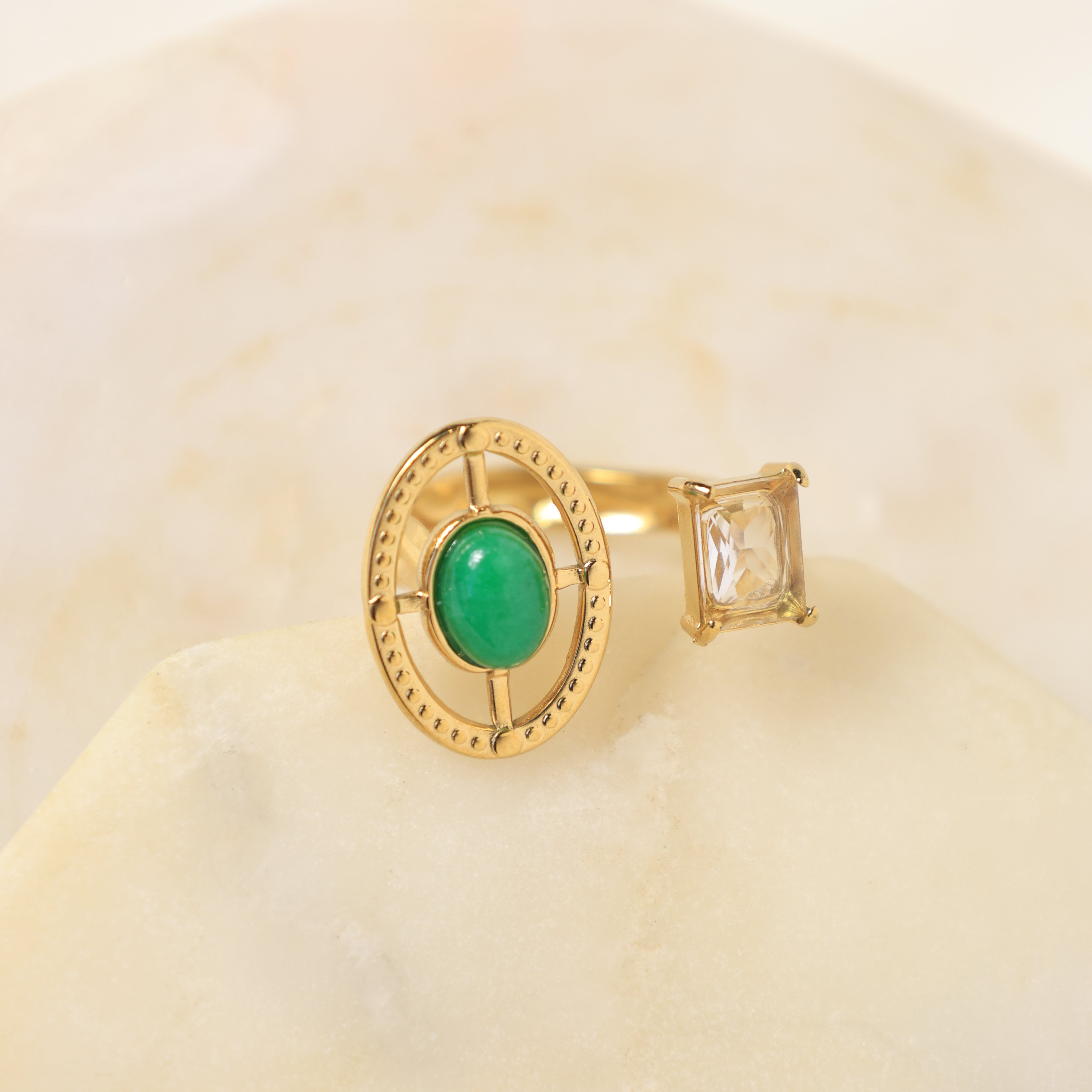 Celestial Duo Open Ring