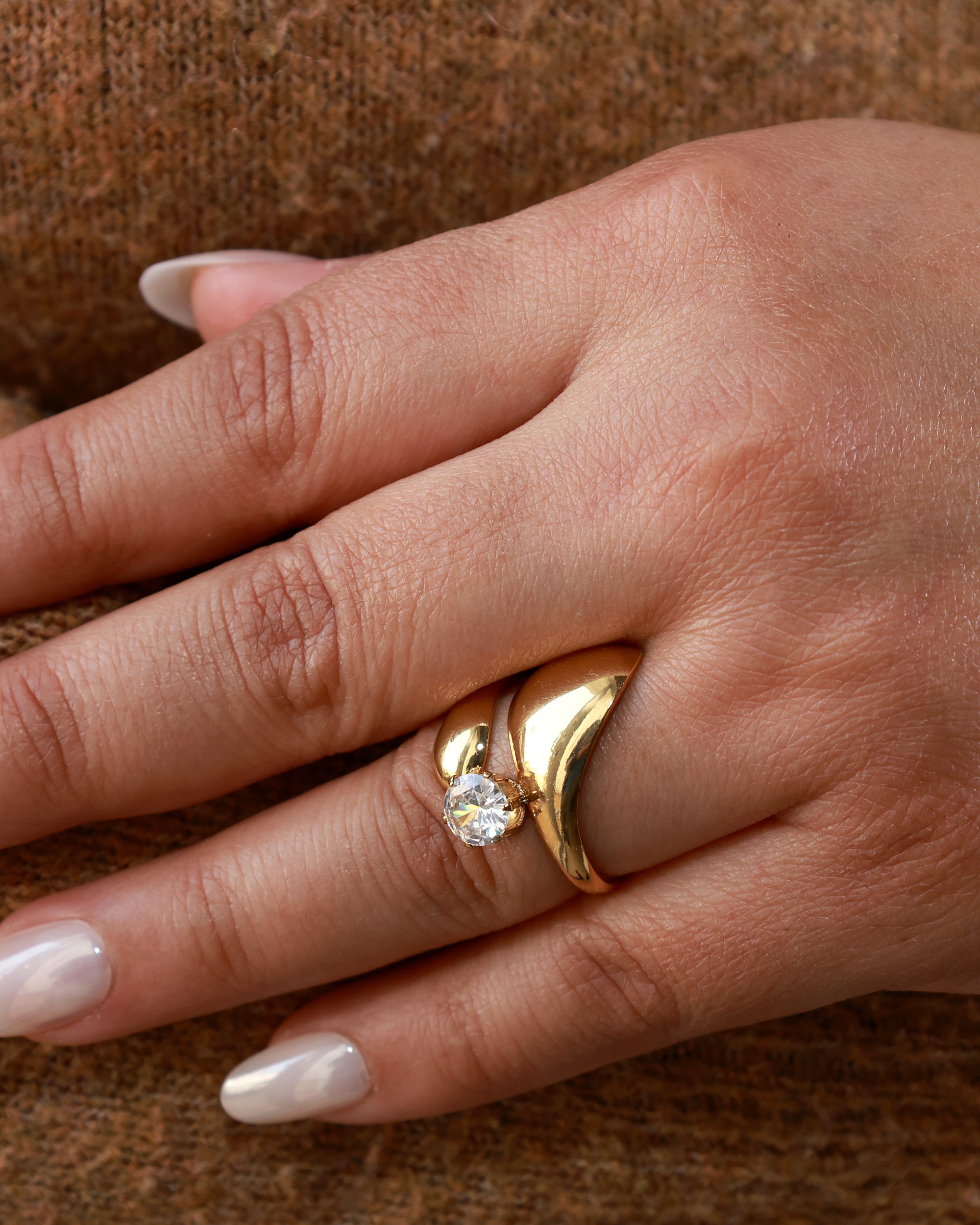 Golden Crest Ring