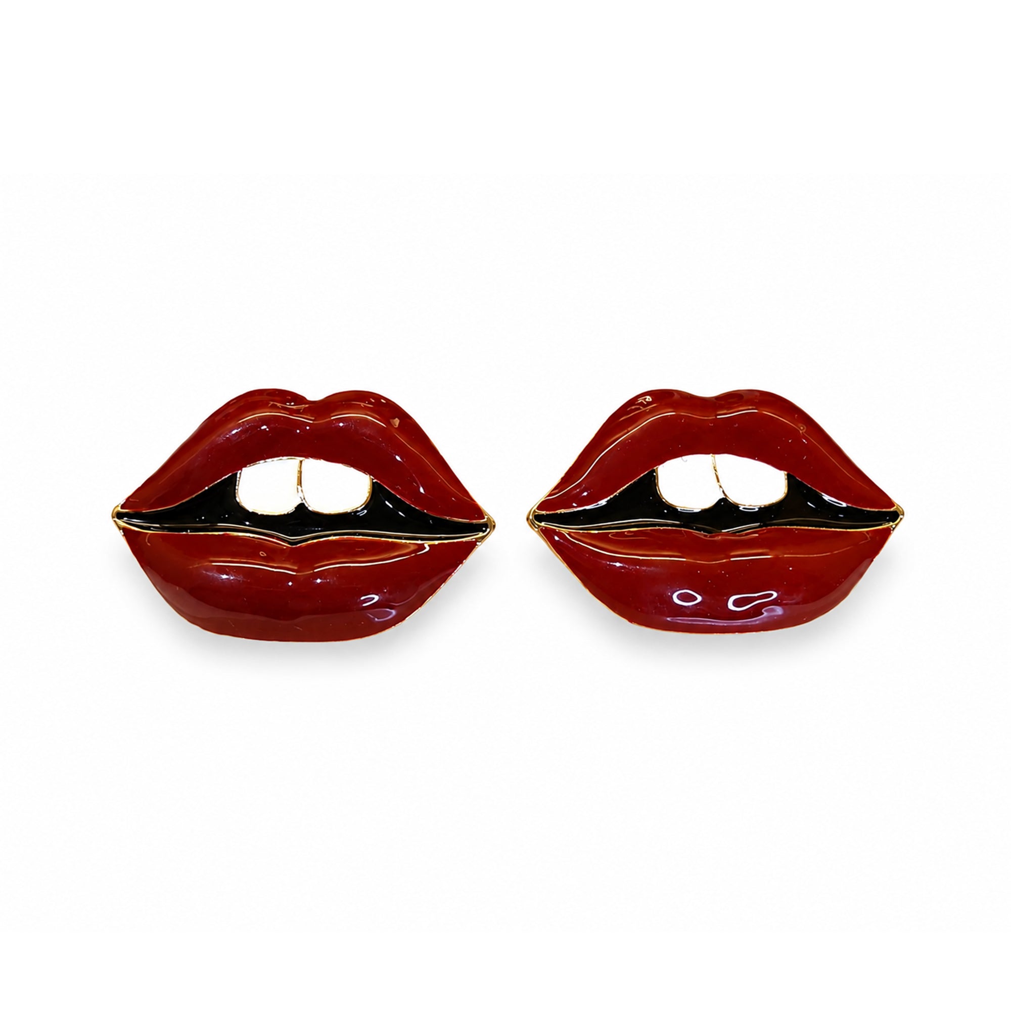 Sassy Lips Studs