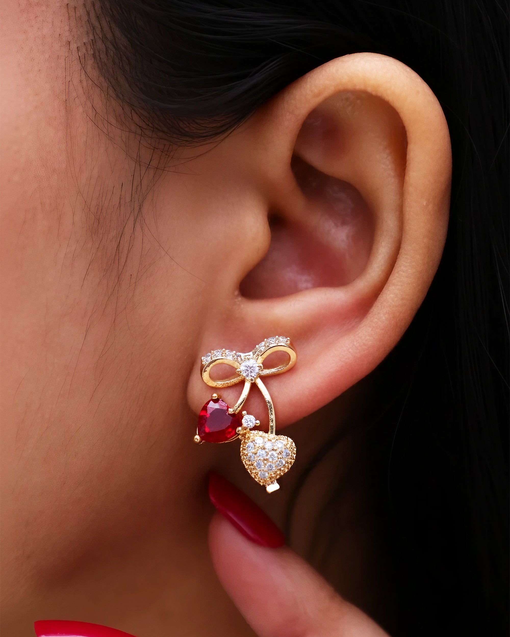 Scarlet Devotion Earrings