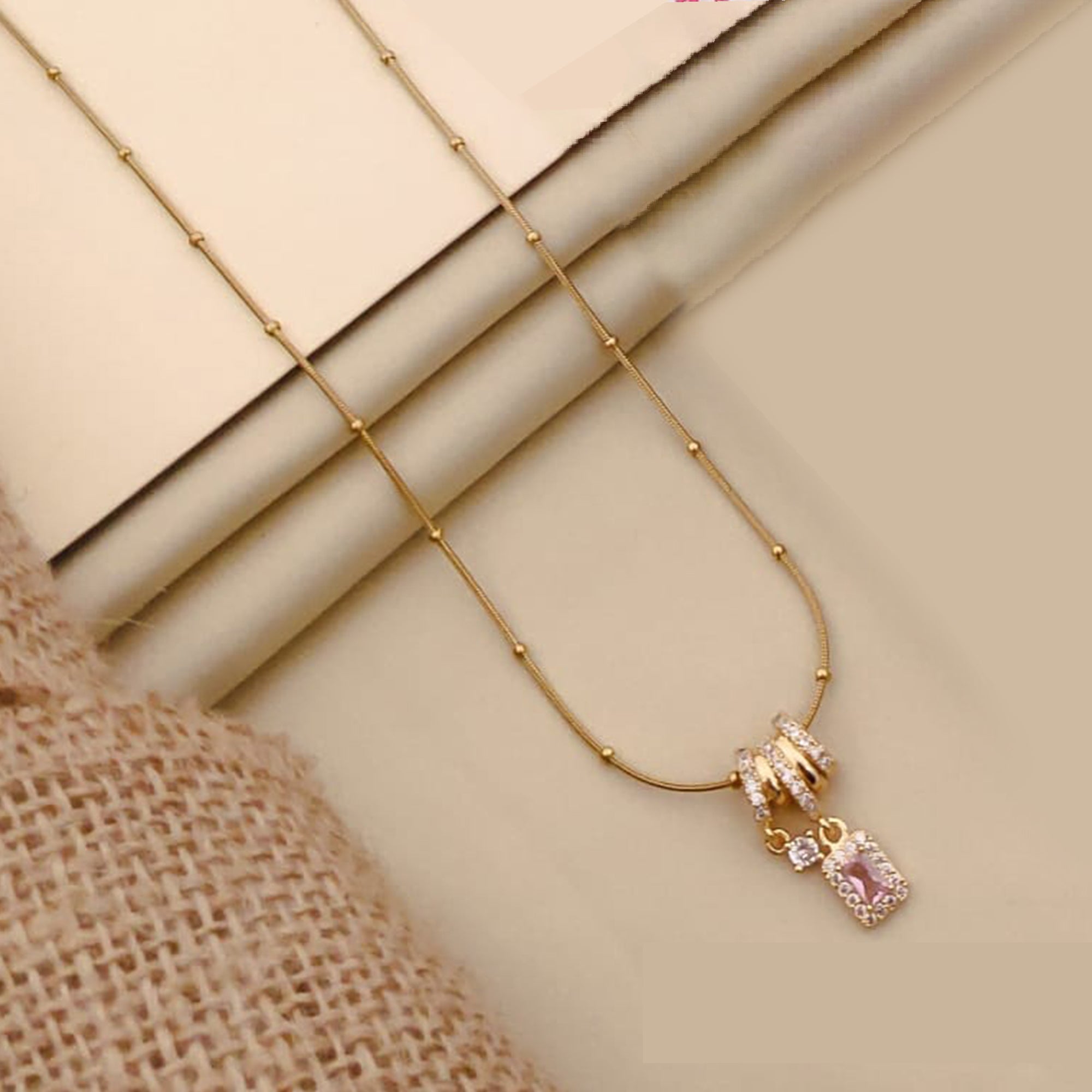 Blush Charm Pendant