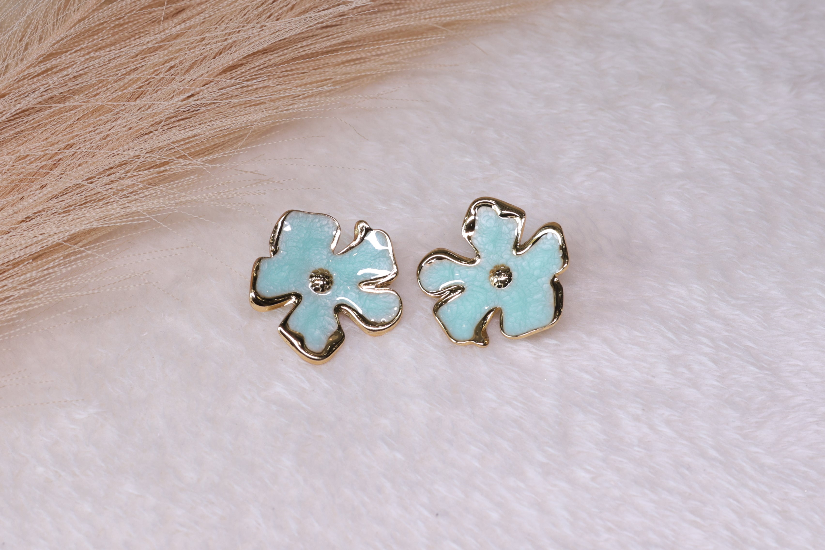 Aqua Bloom Studs