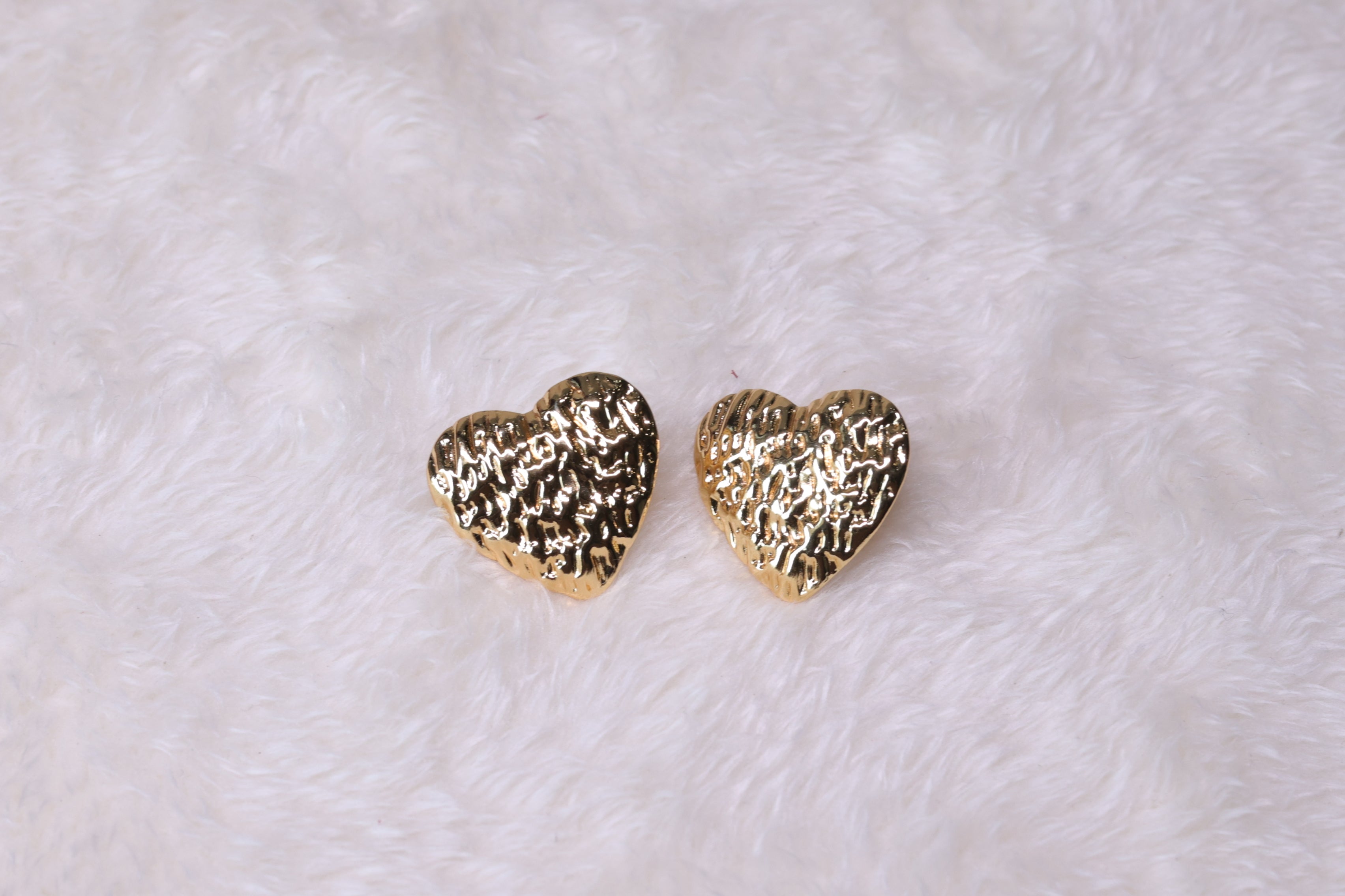 Textured Love Studs