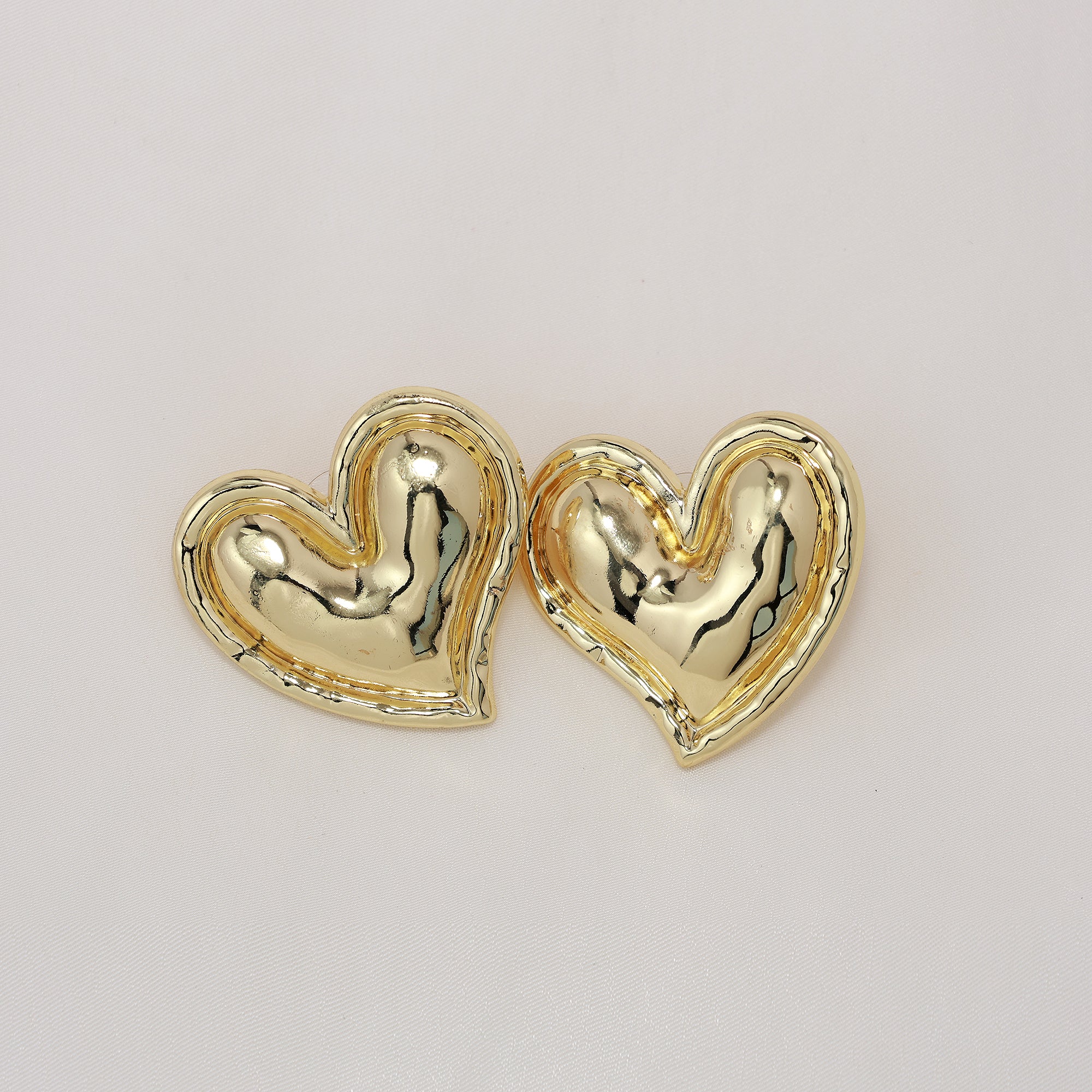 Heart of Gold Studs
