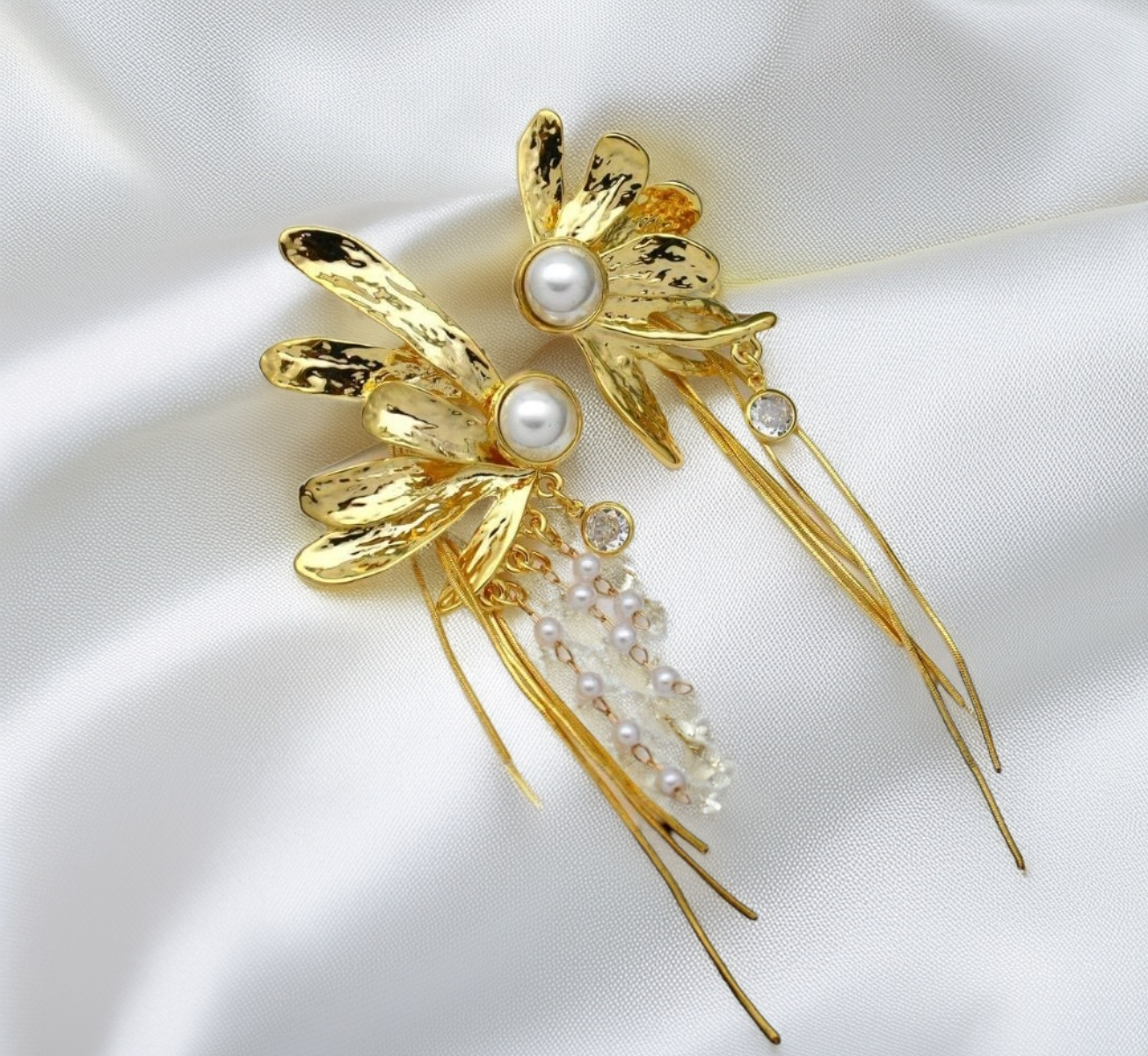 Asymmetric Golden Flora Danglers