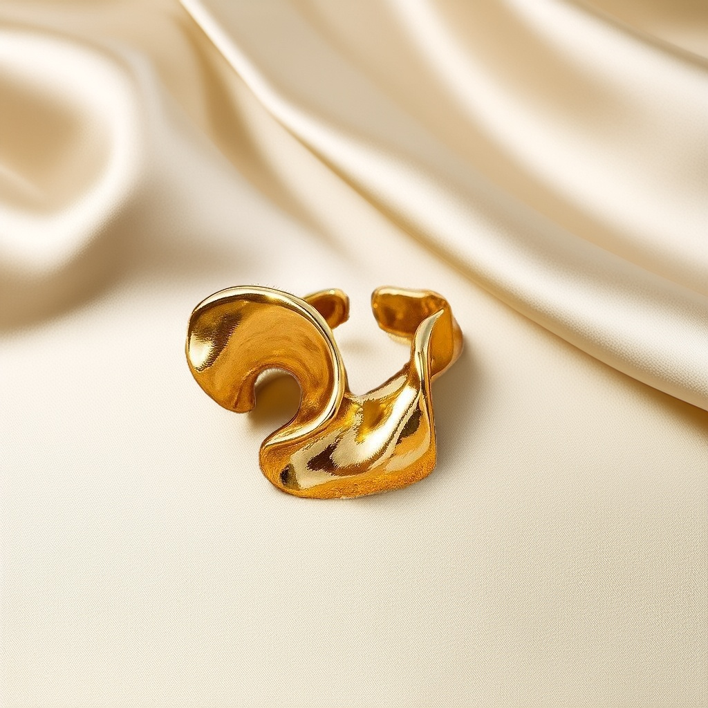 Gold Swirl Ring
