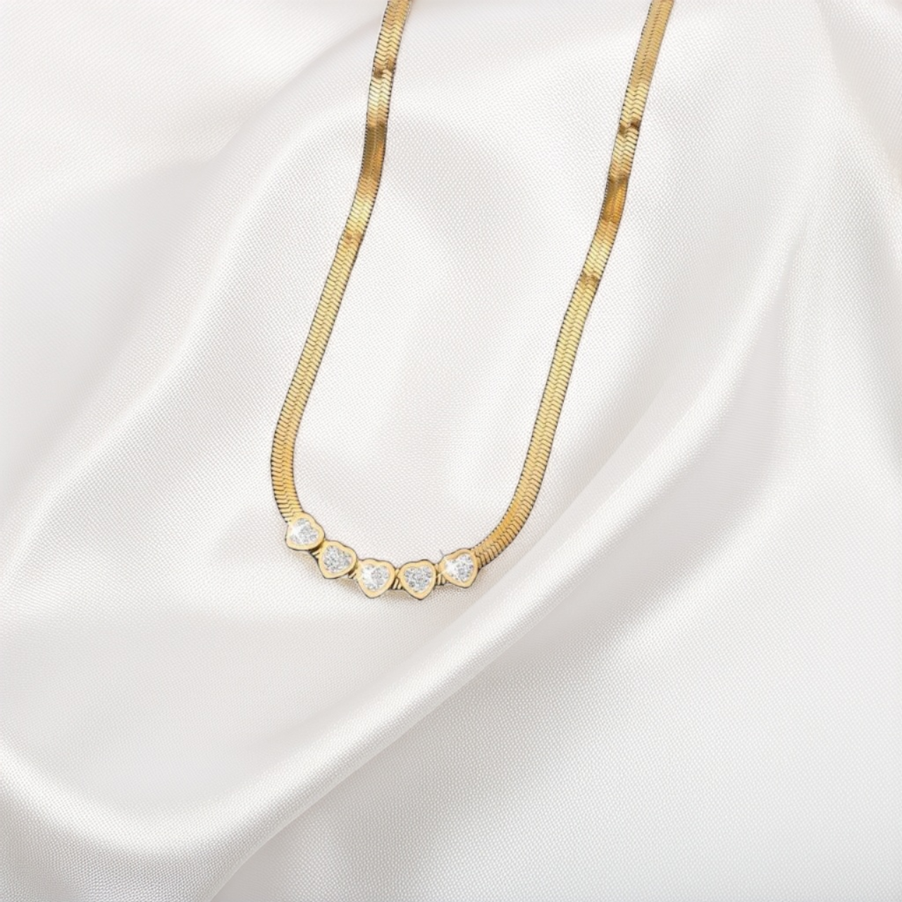 Radiant Hearts Necklace