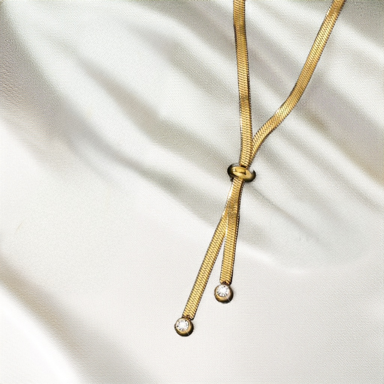 Crystal-Tipped Lariat