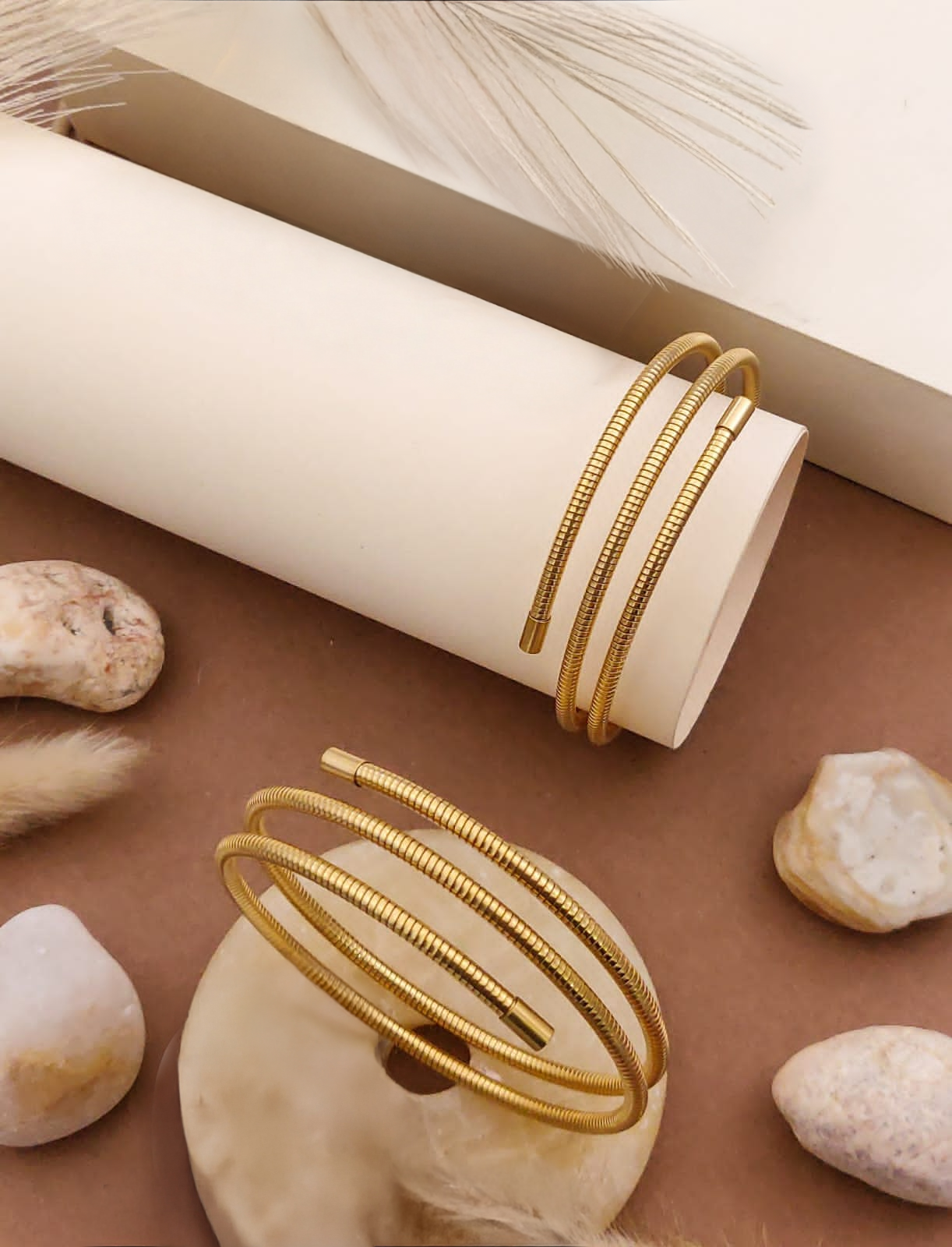 Golden Spiral Bracelet