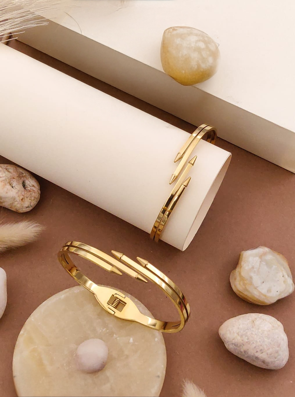 Torque Edge Bracelet
