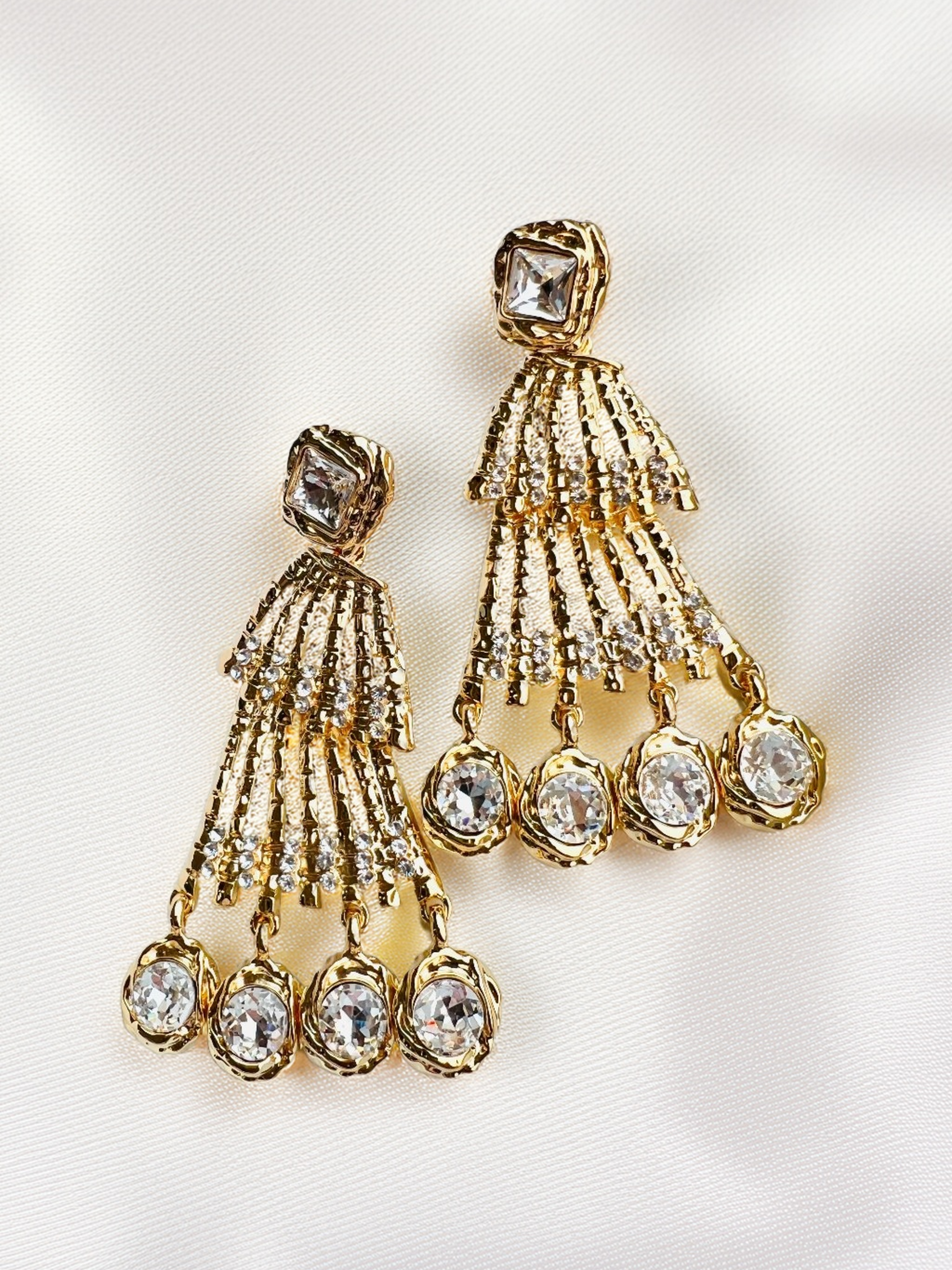 Gold Diamond Drapes