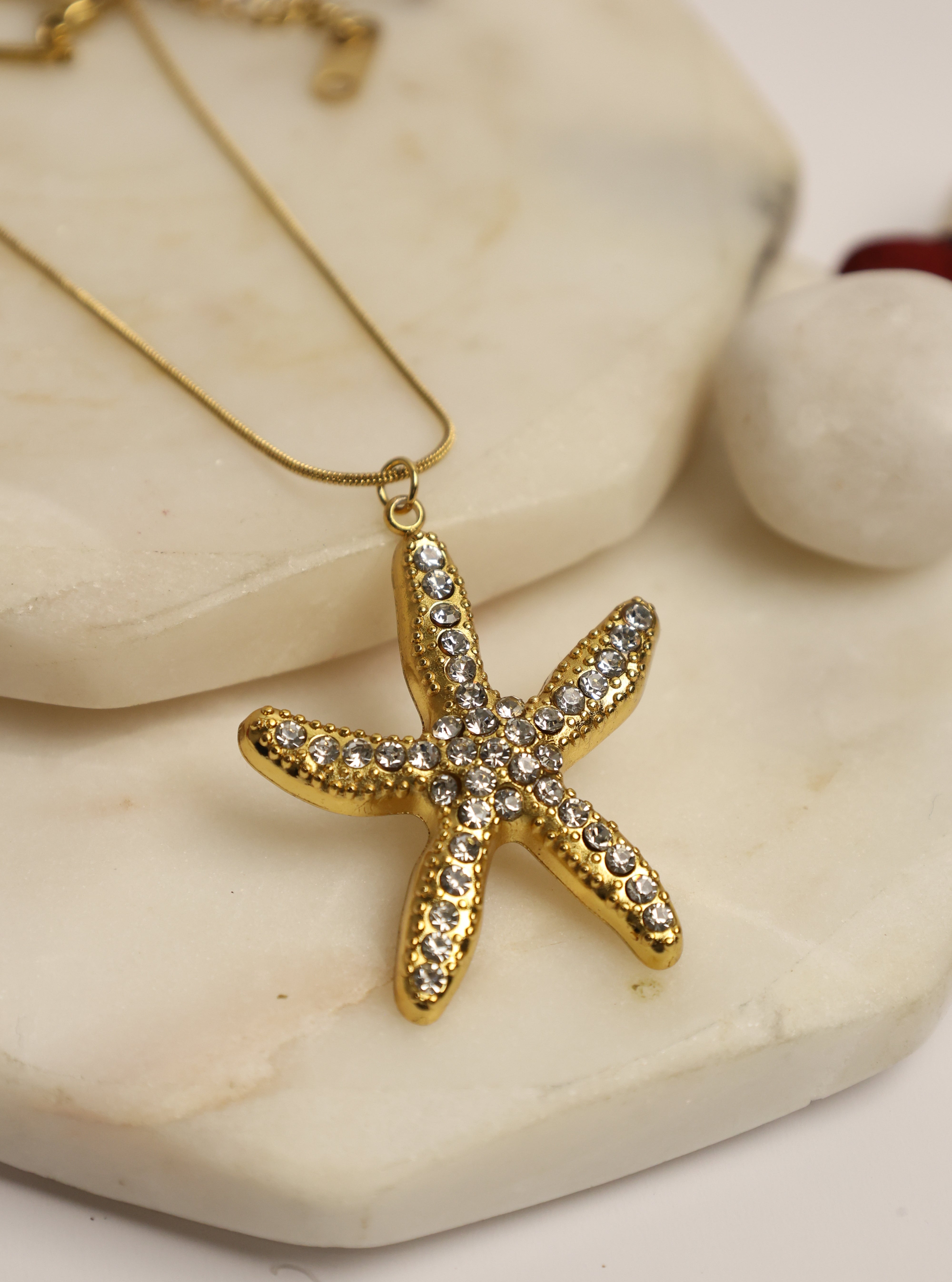 Stellar Starfish Necklace