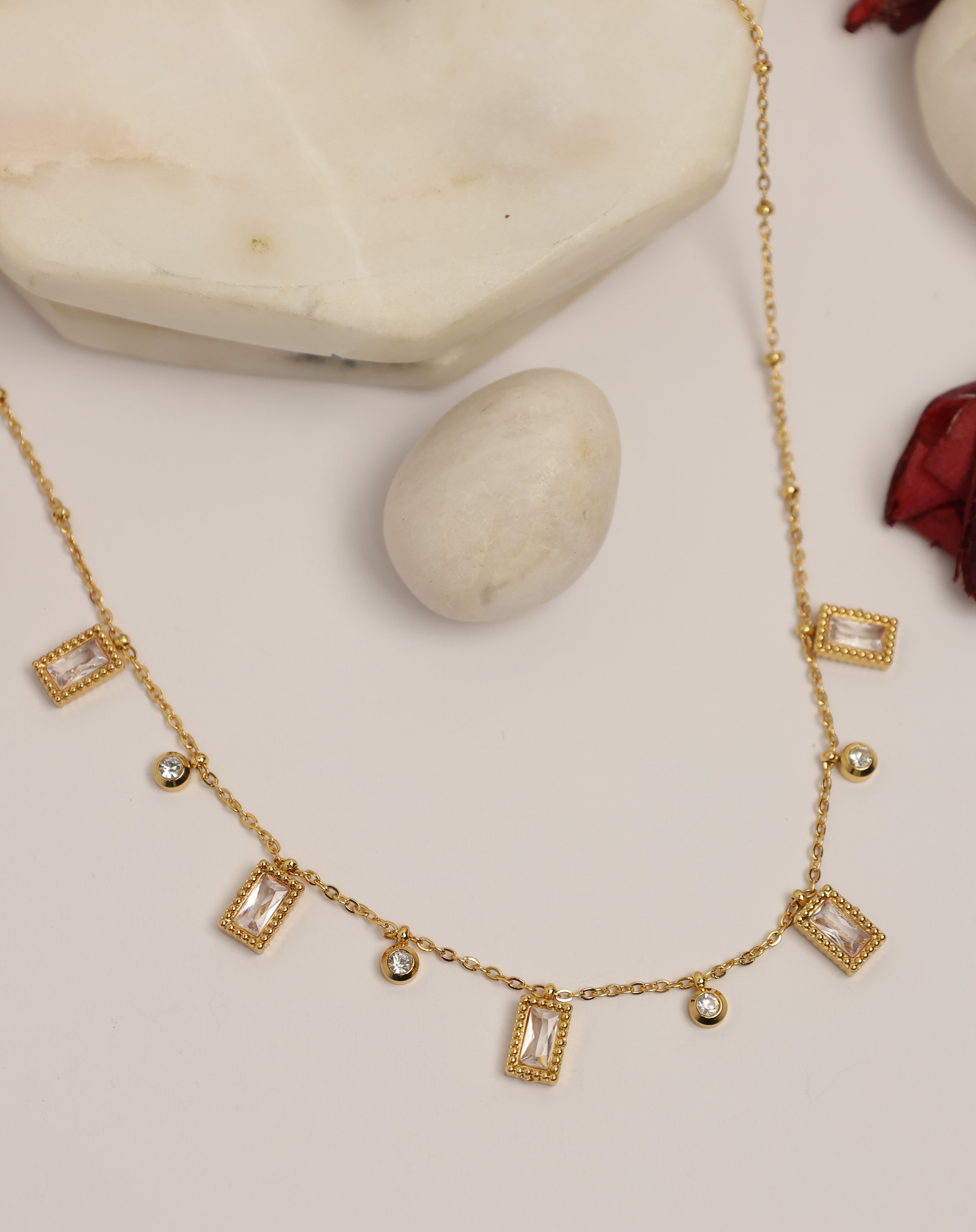 Azure Glow Necklace