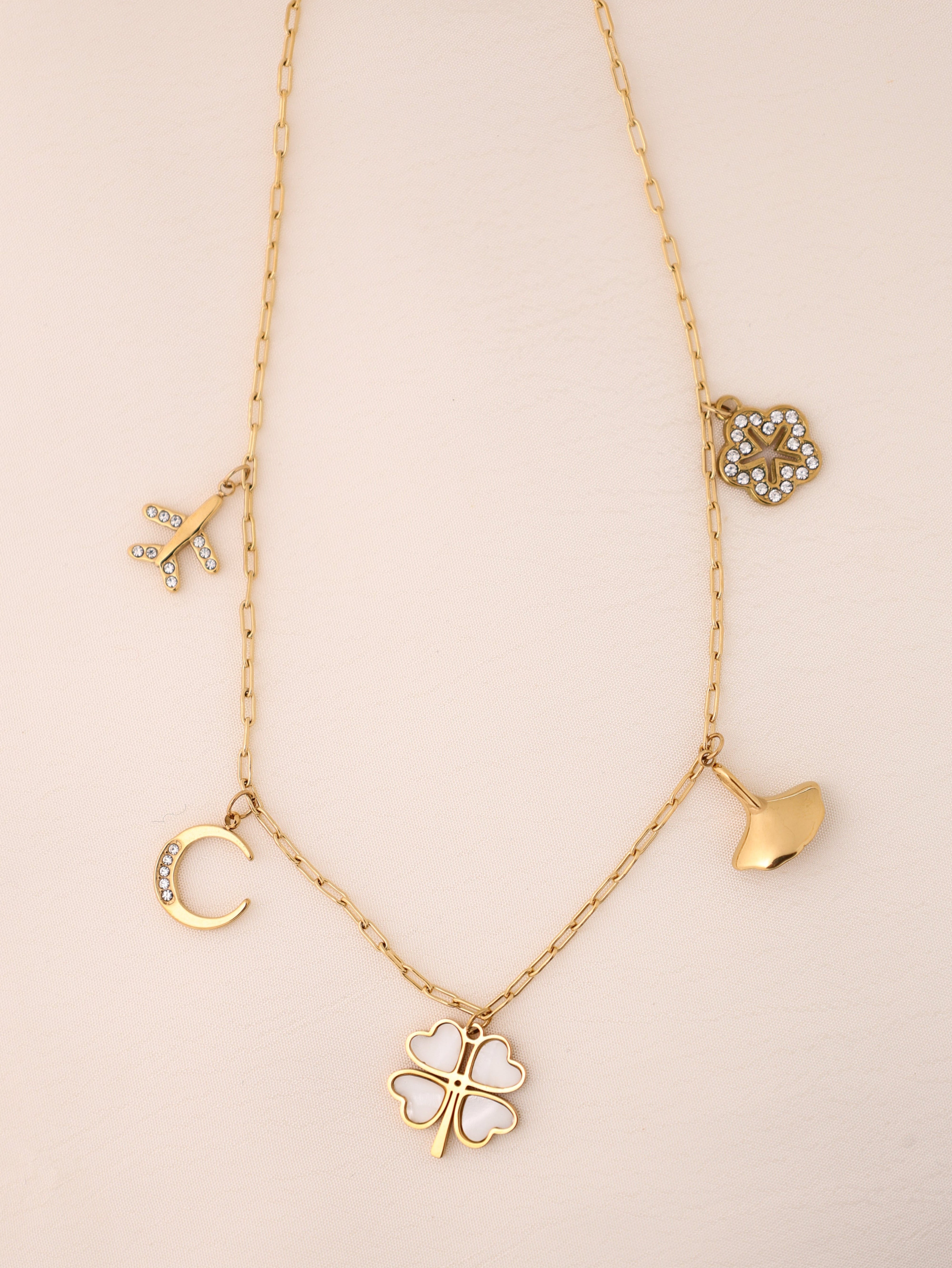 Fortune Glow Charm Necklace