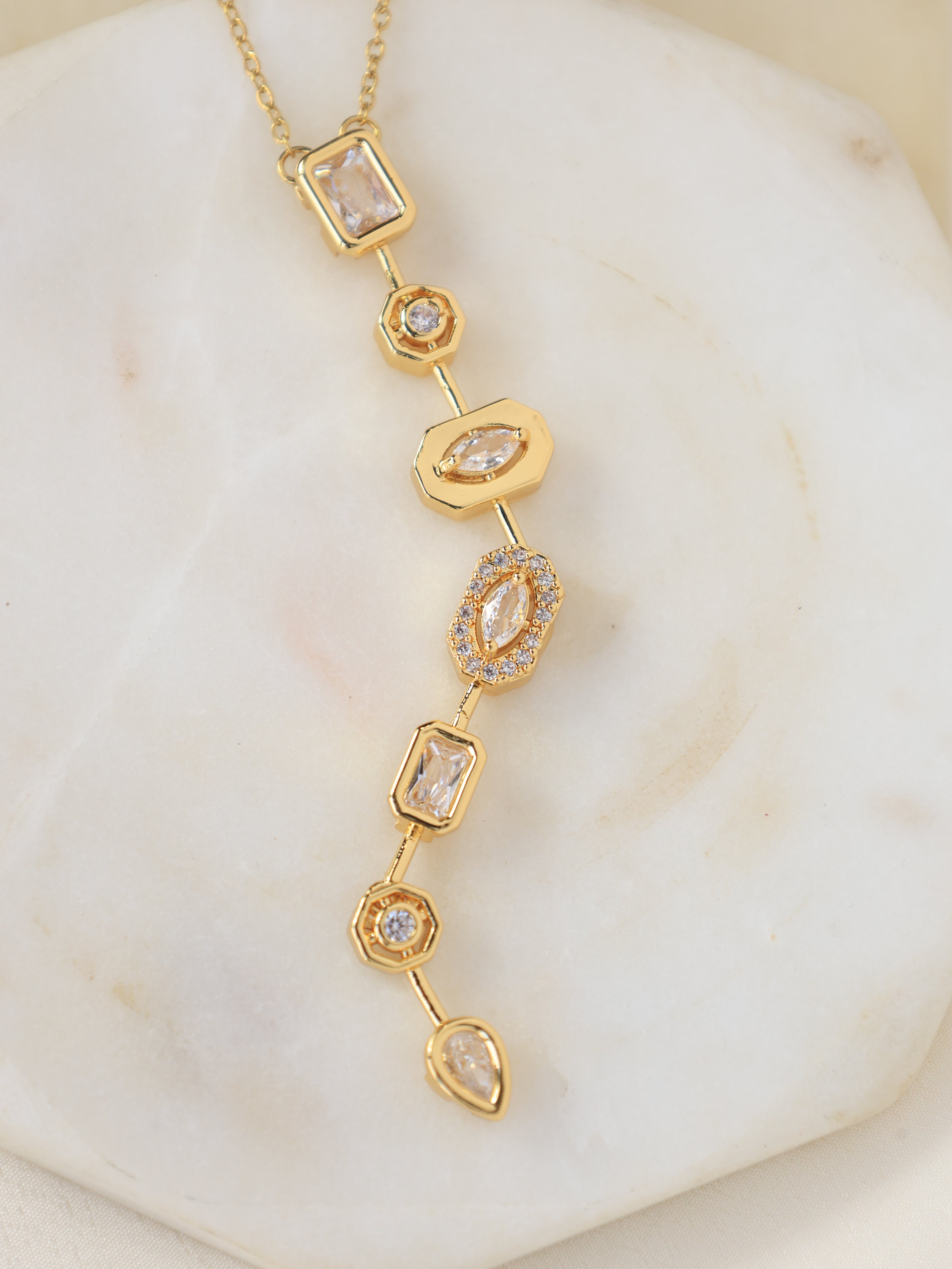 Golden Mirage Necklace