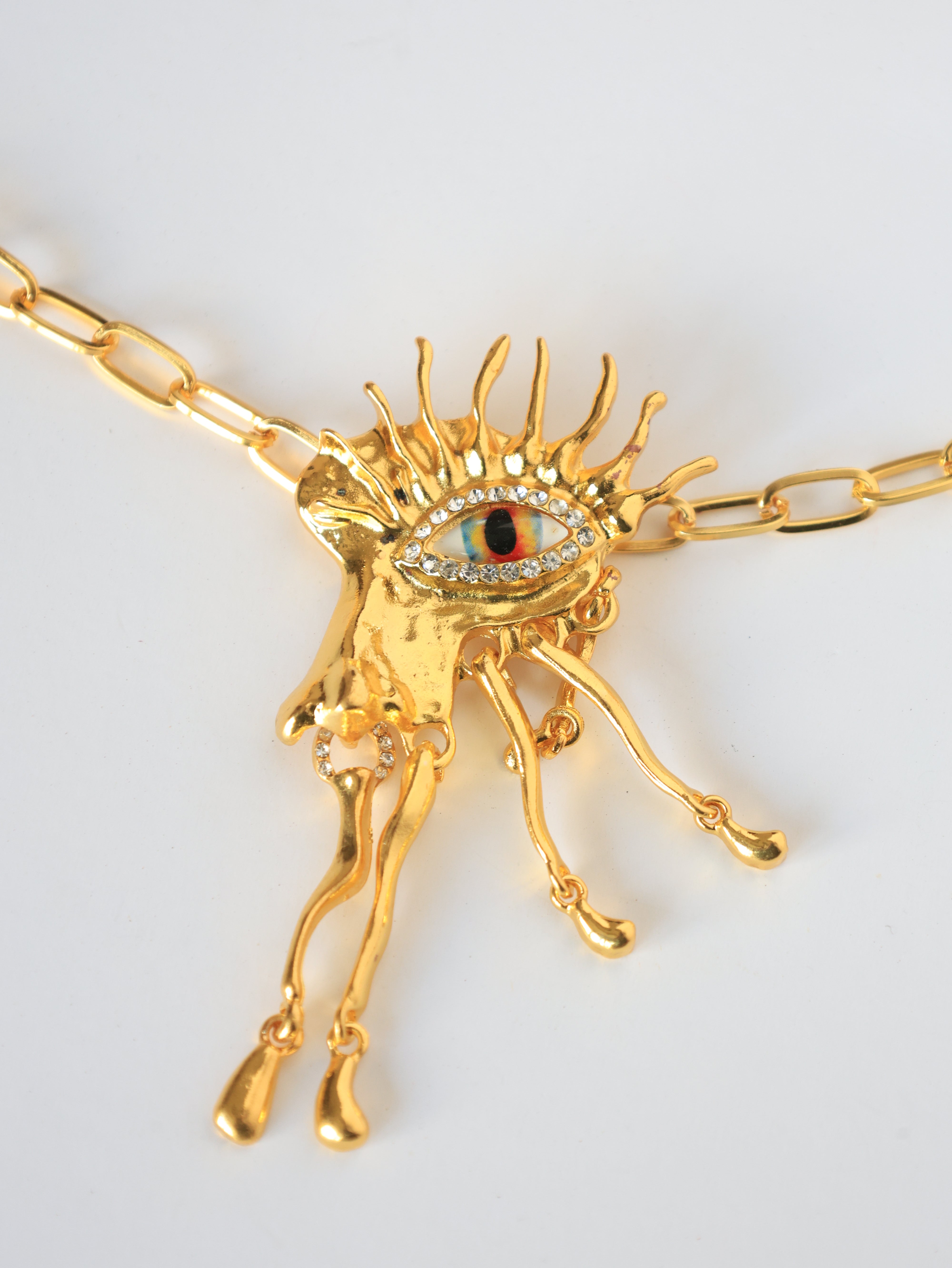 Golden Gaze Necklace