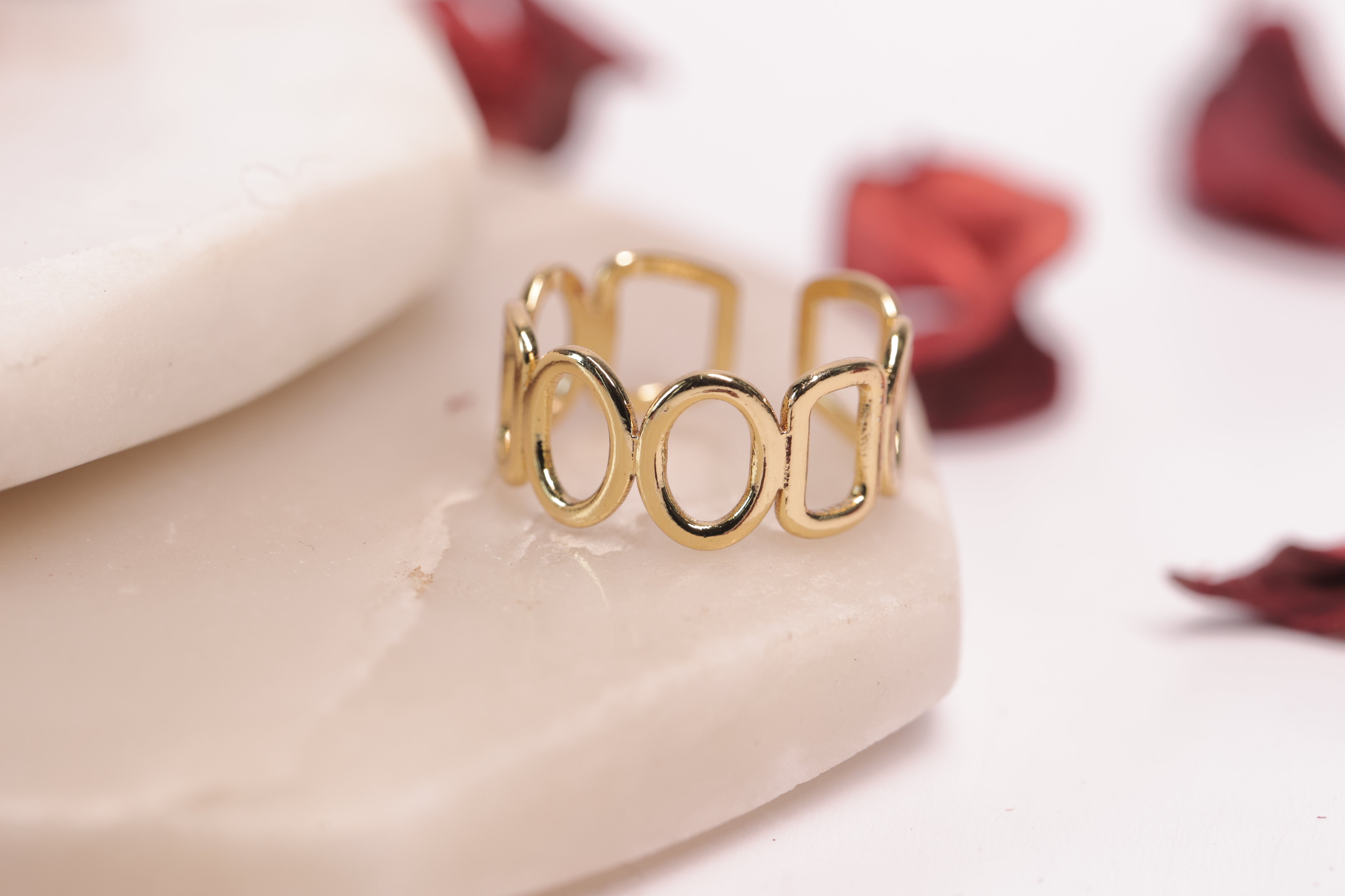 Gold Orbit Band