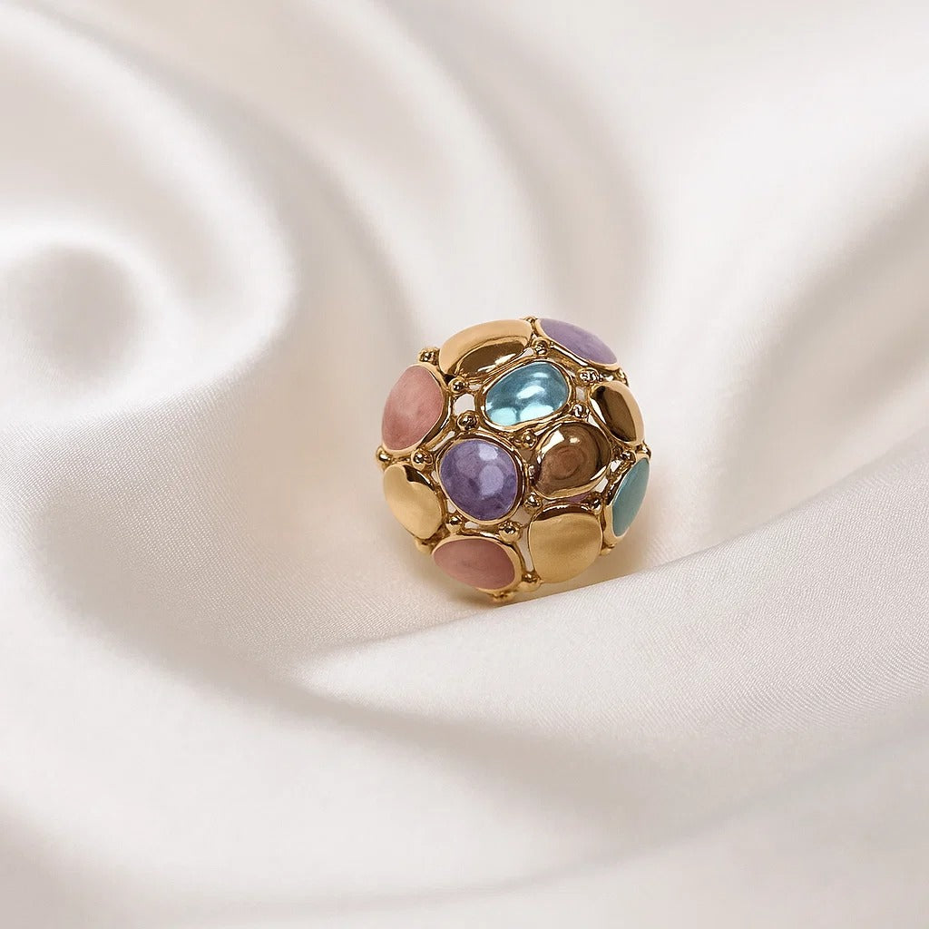 Pastel Mosaic Ring