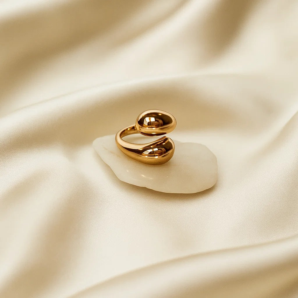 Gold Bud Ring