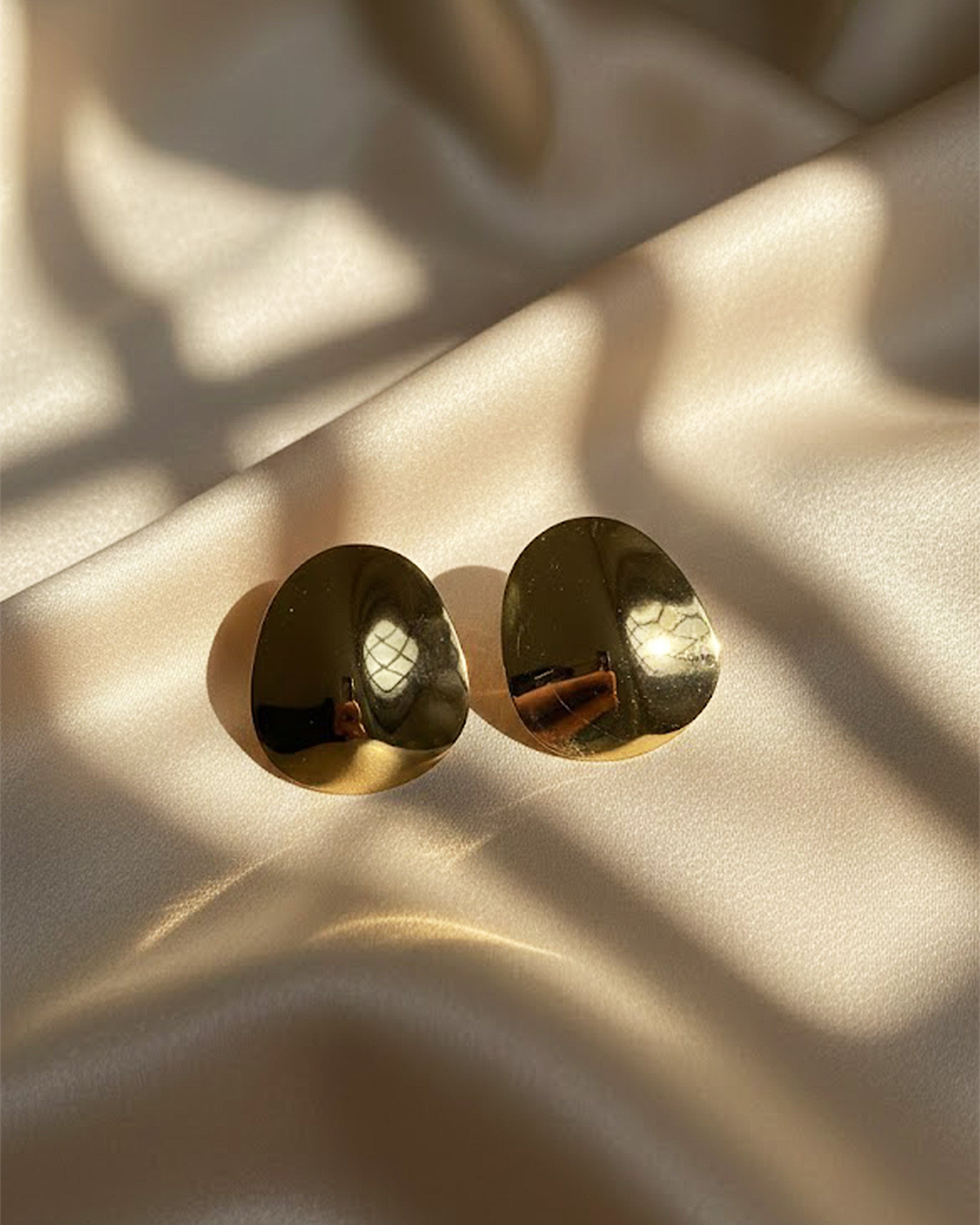 Solace Gold Studs